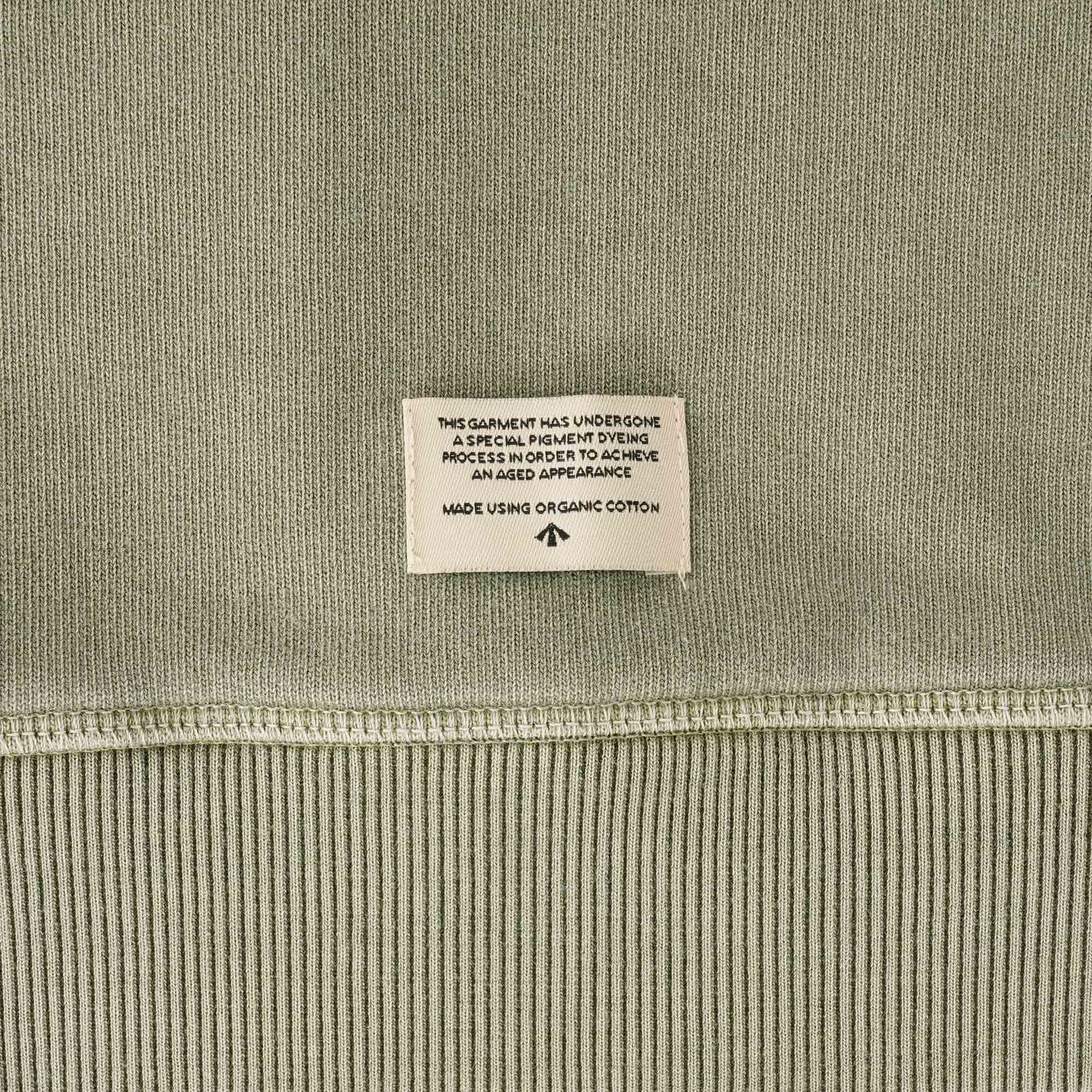 Embroidered Arrow Short Sleeve Crew - Army
