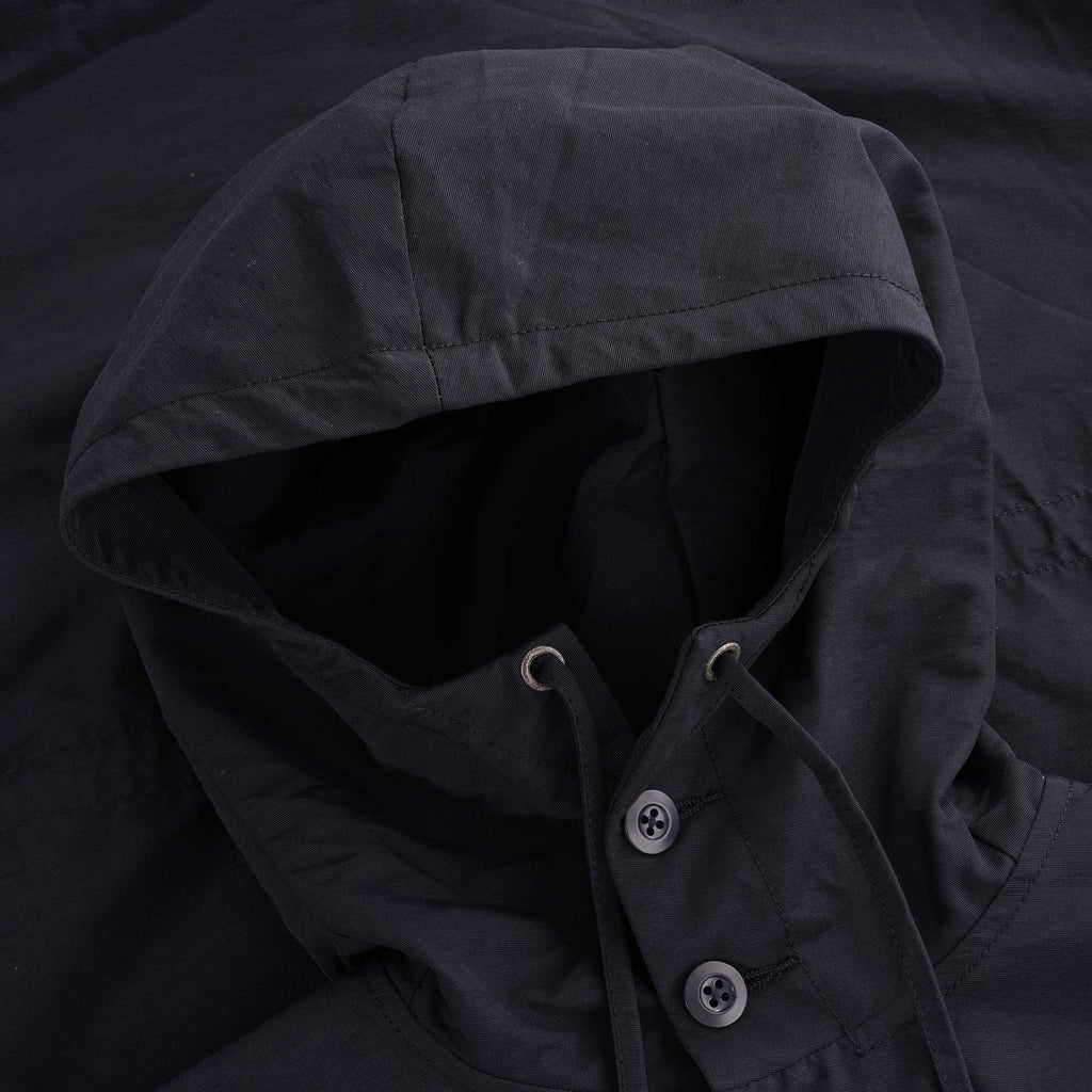 Track Smock - Black Navy