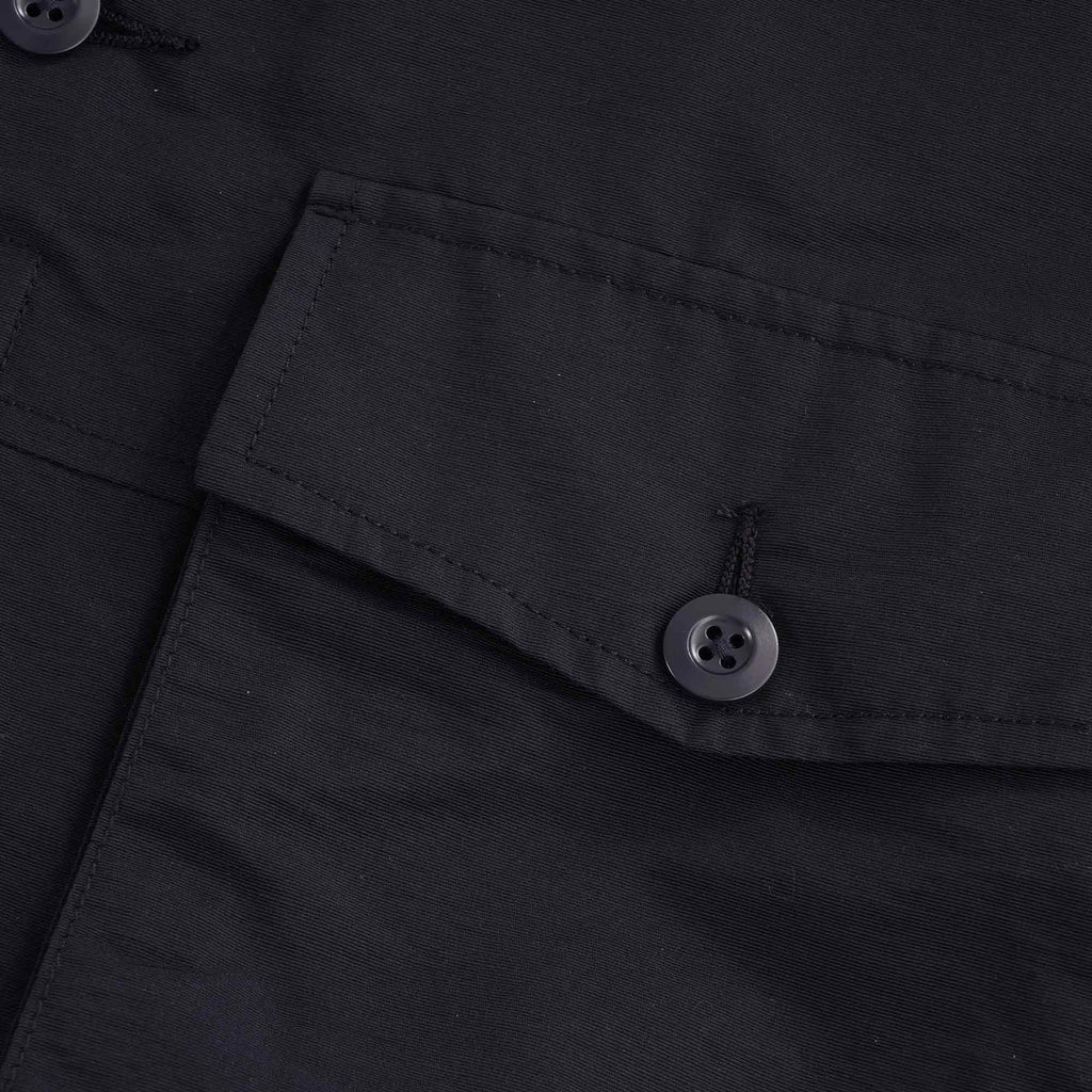 Track Smock - Black Navy