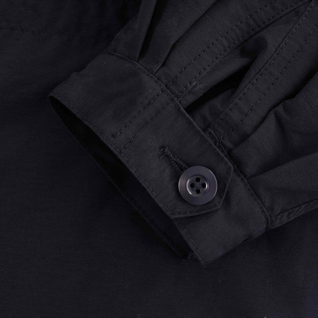 Track Smock - Black Navy