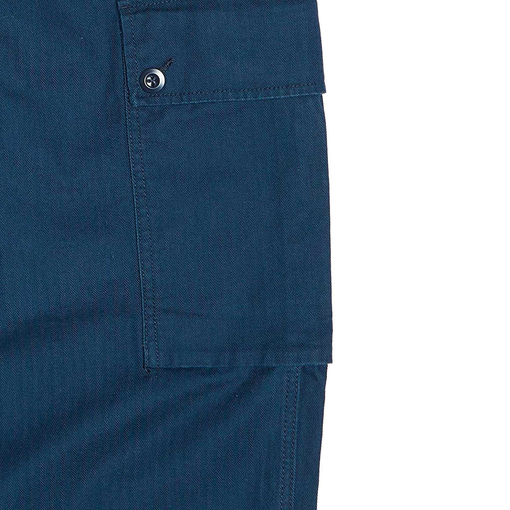 Dutch Pant Cotton Herringbone Twill - Navy