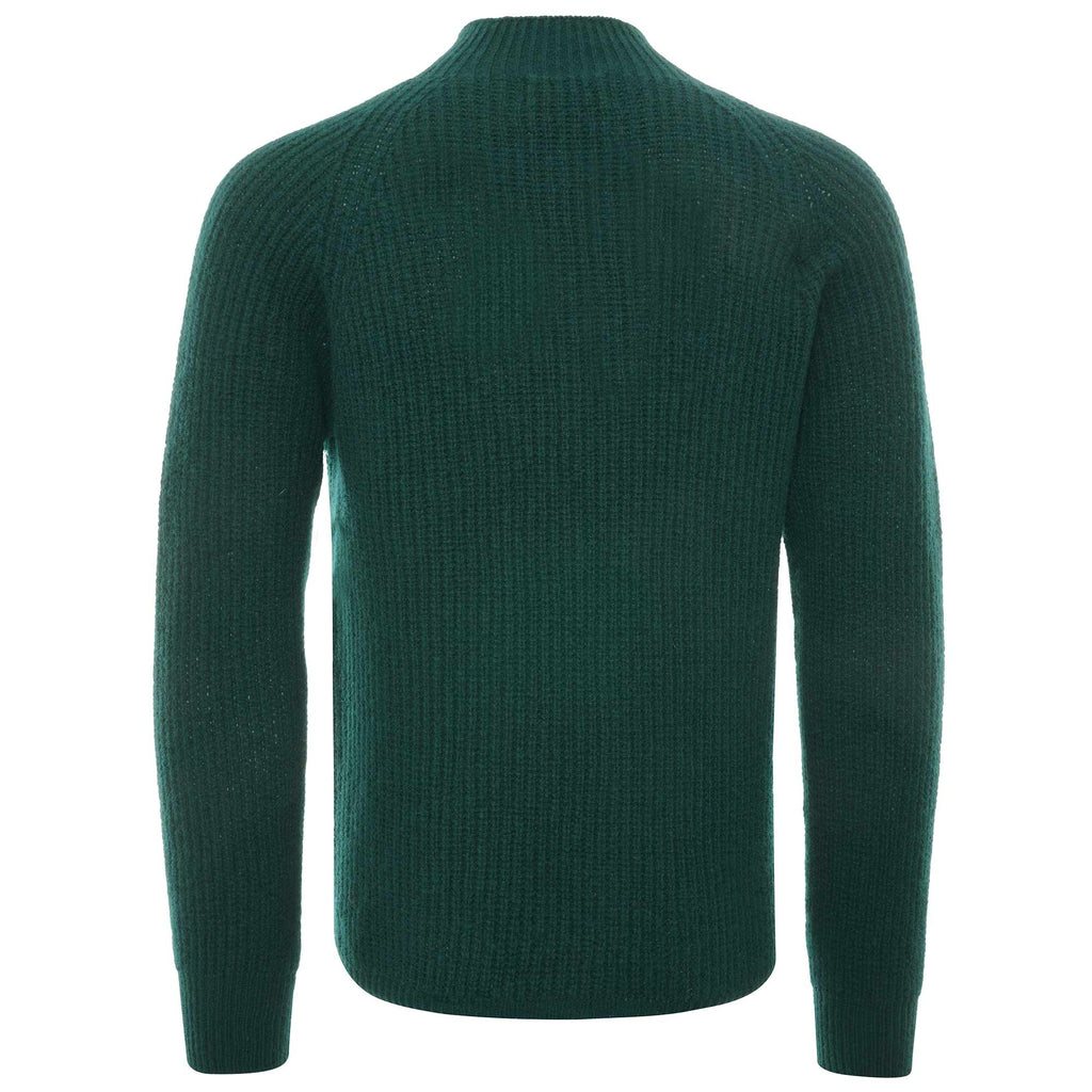 Open Uni Knit Jumper - Green