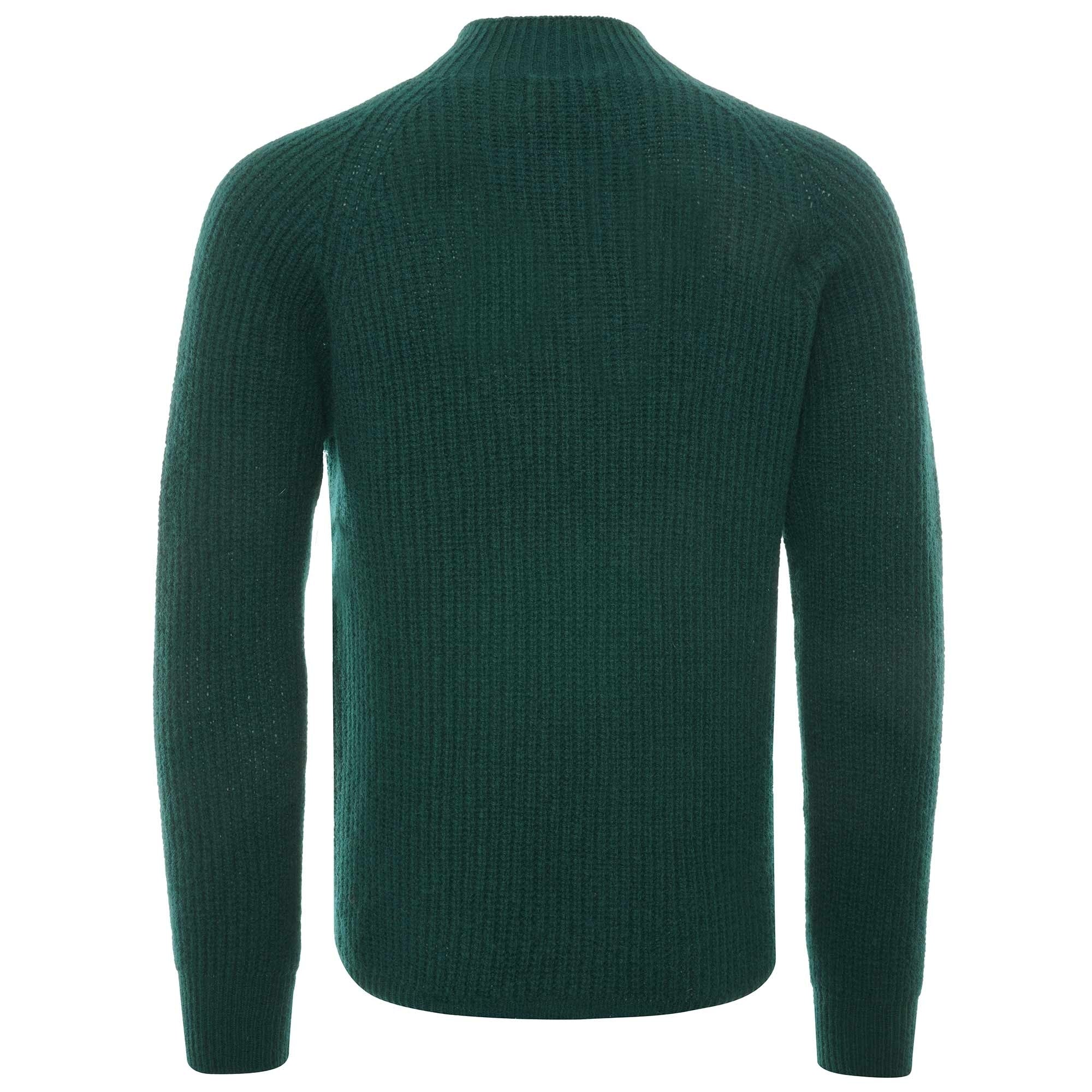 Open Uni Knit Jumper - Green
