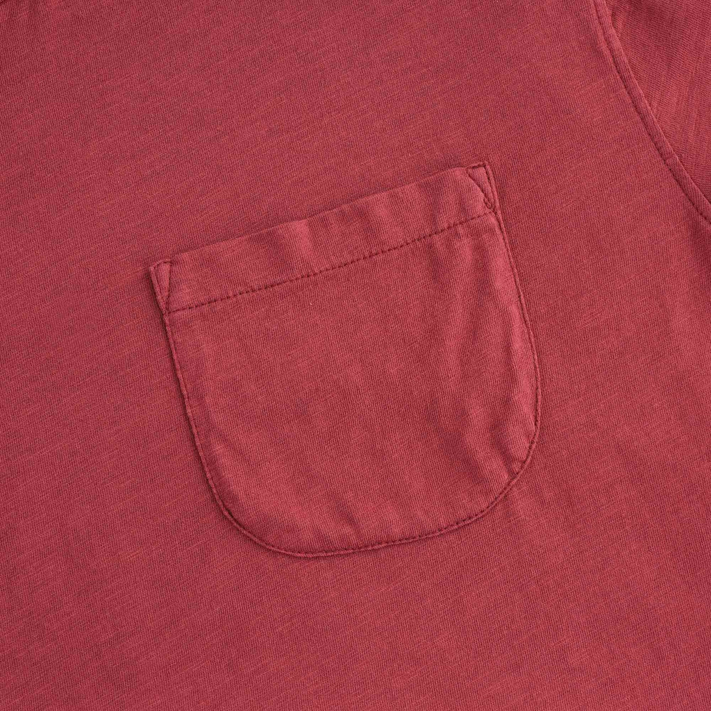 Wild Ones Organic Cotton Slub Jersey T-Shirt - Red