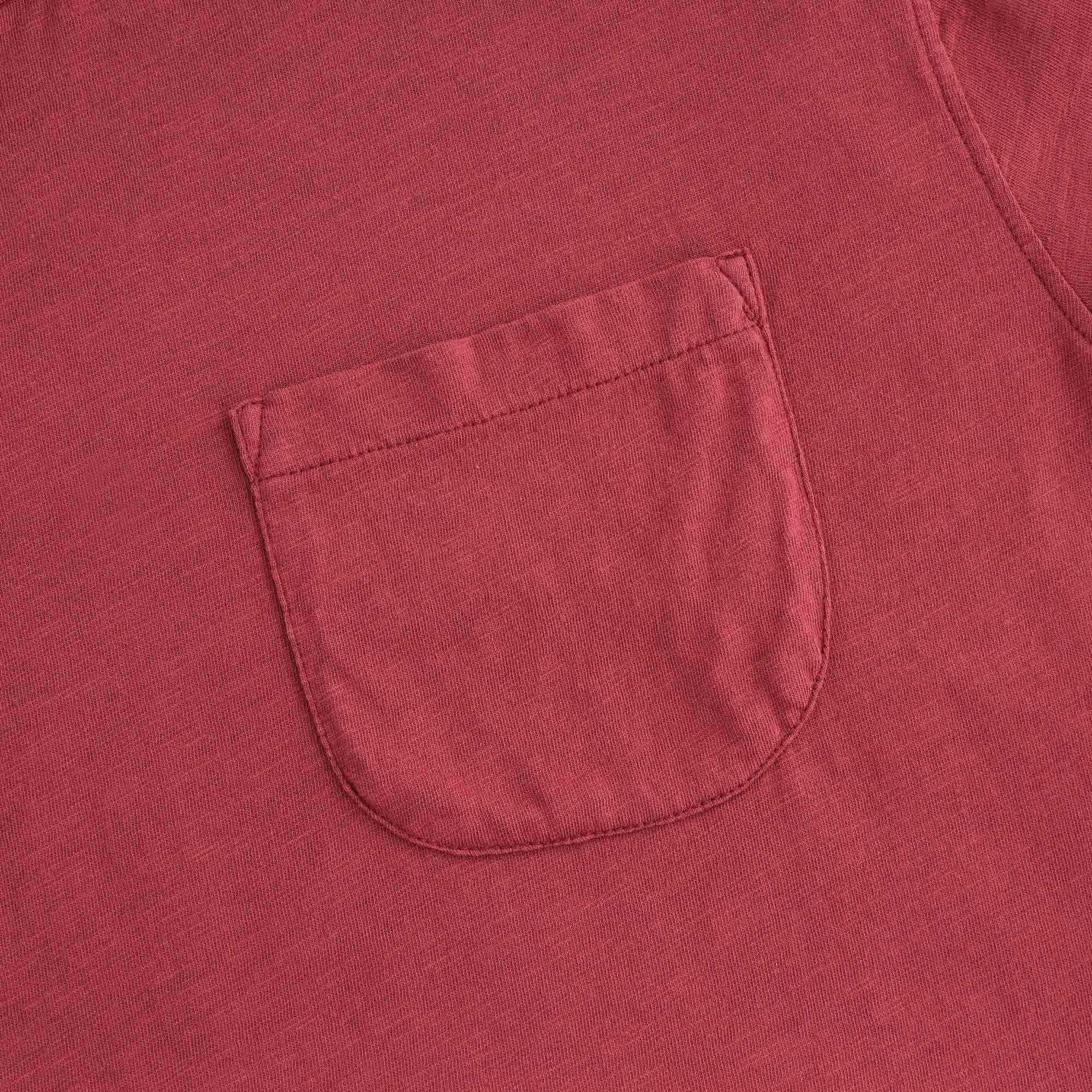Wild Ones Organic Cotton Slub Jersey T-Shirt - Red