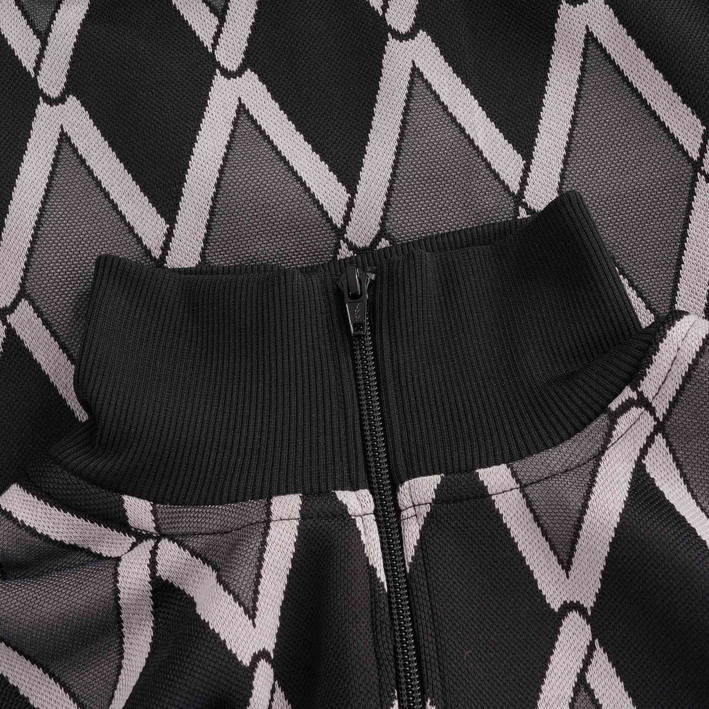 Harlequin Track Jacket - Black
