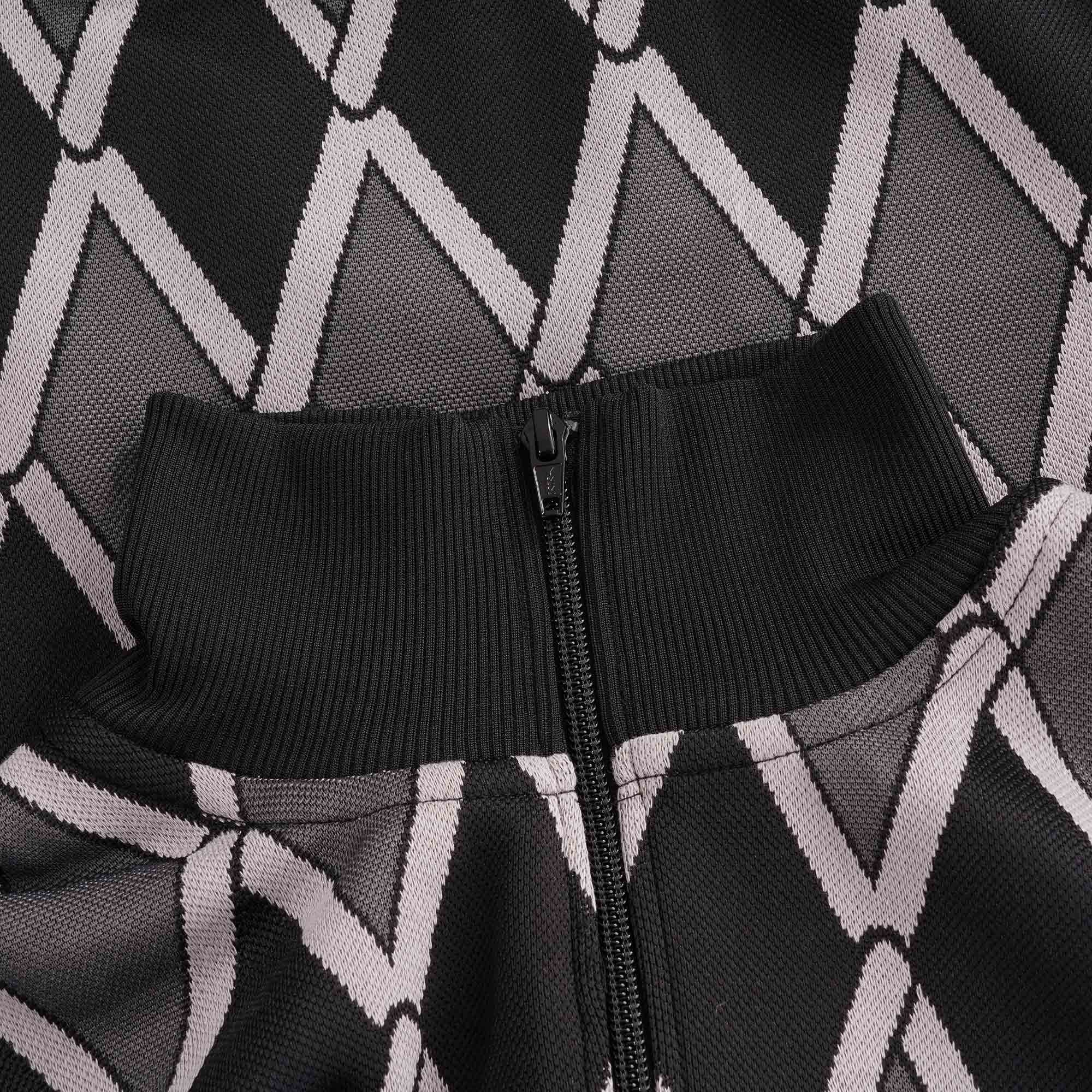 Harlequin Track Jacket - Black