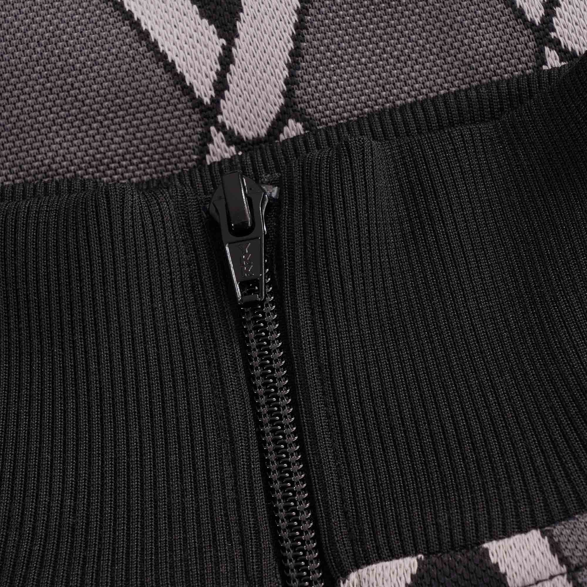 Harlequin Track Jacket - Black