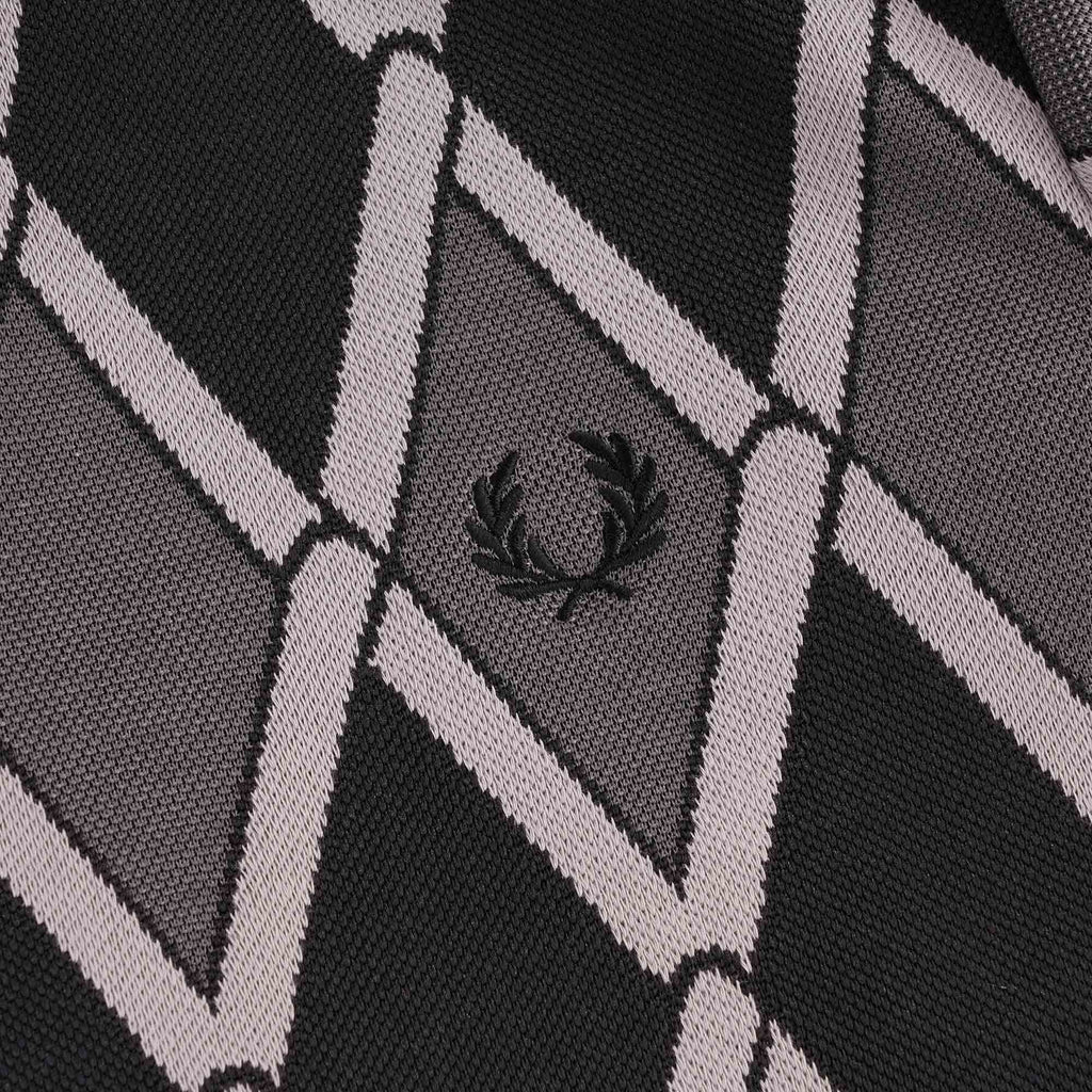 Harlequin Track Jacket - Black