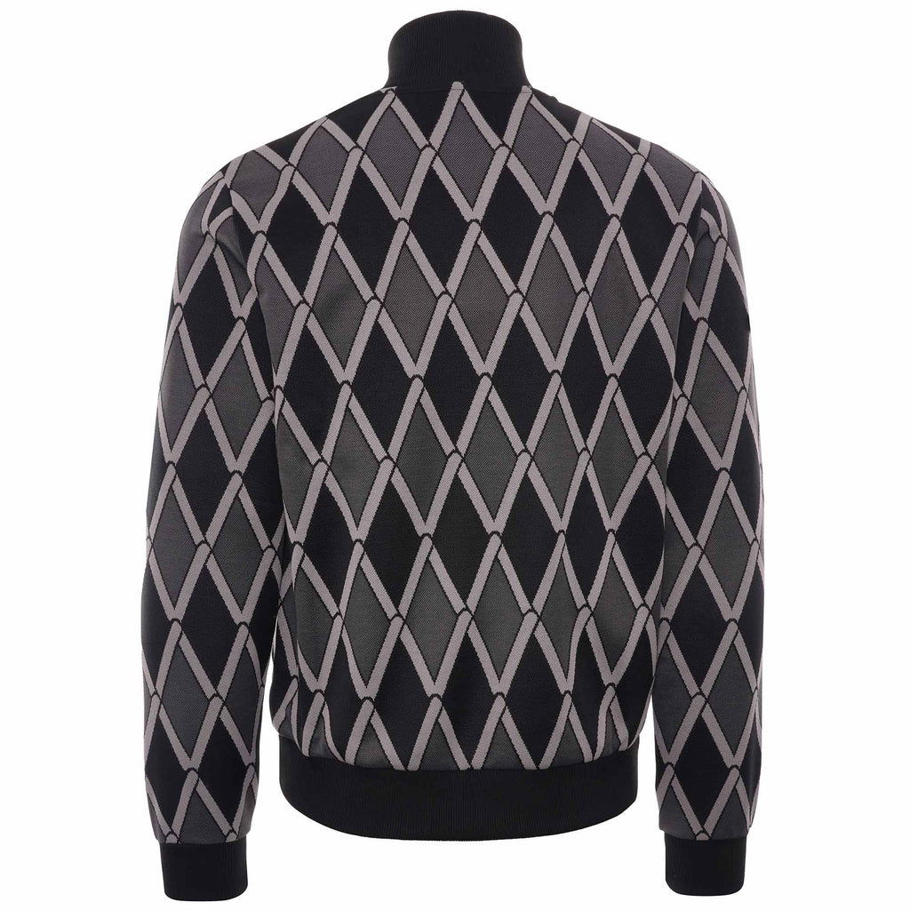 Harlequin Track Jacket - Black