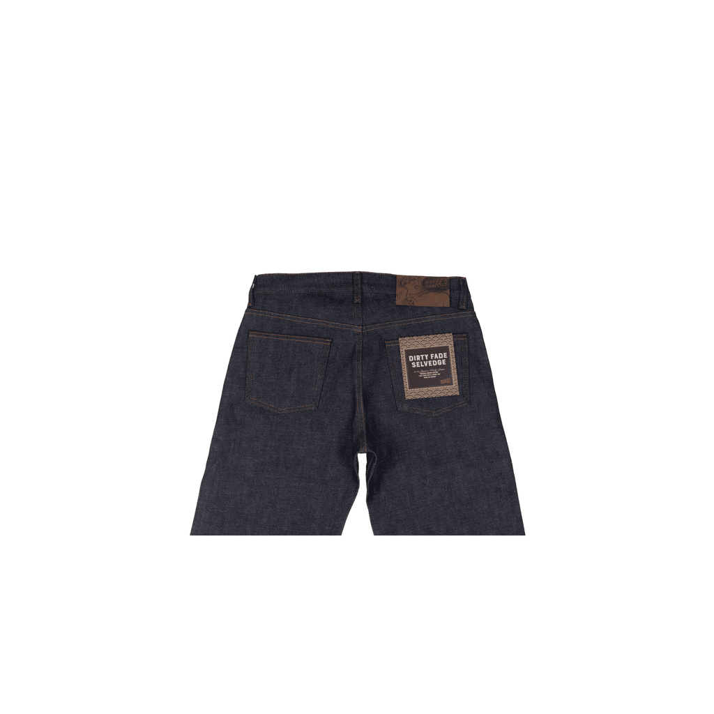 Weird Guy Dirty Fade Denim Jeans - Indigo