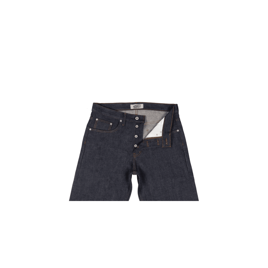 Weird Guy Dirty Fade Denim Jeans - Indigo