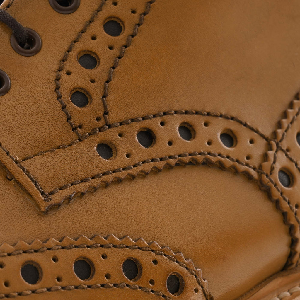 Fred Brogue Boot - Tan