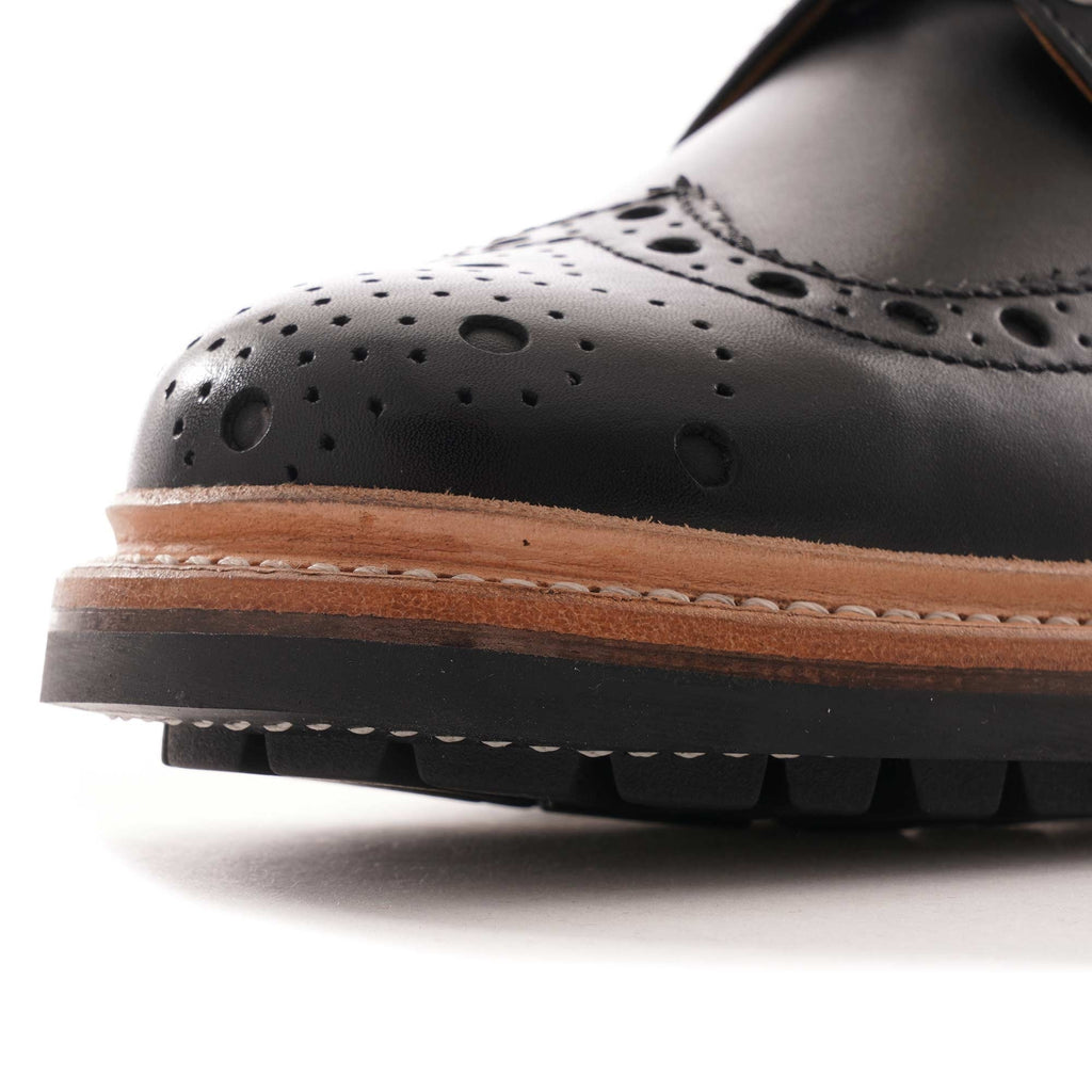Fred Brogue Boot - Black