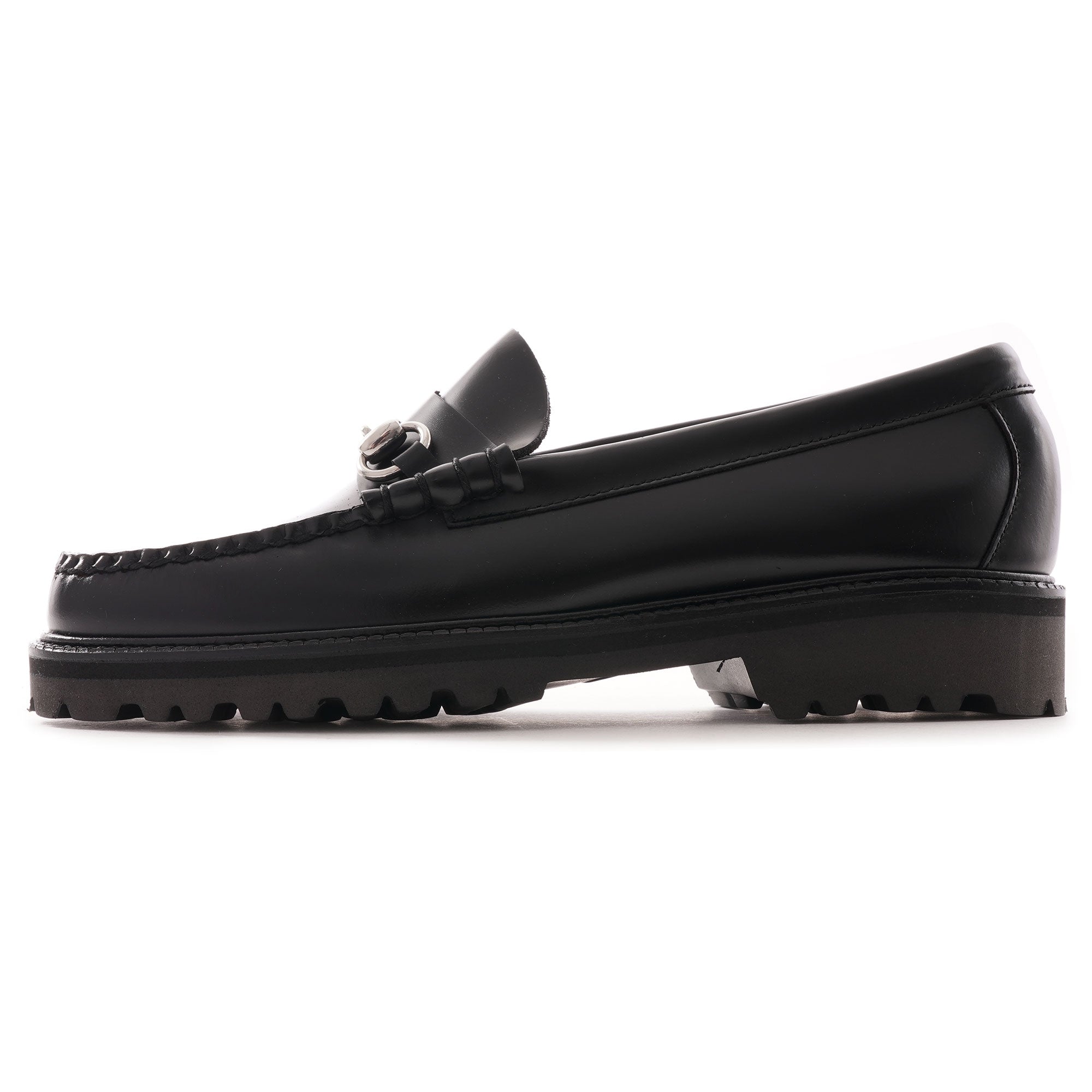 G.H. Bass Weejun Weejuns 90s Lincoln Leather Loafers - Black