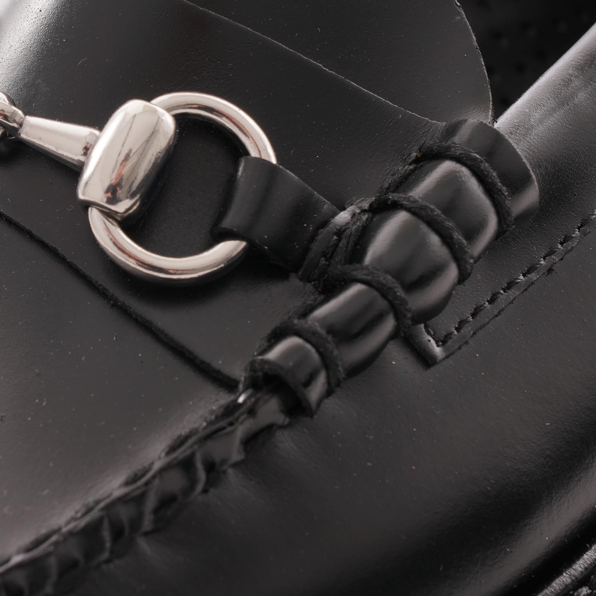 Weejuns 90s Lincoln Leather Loafers - Black