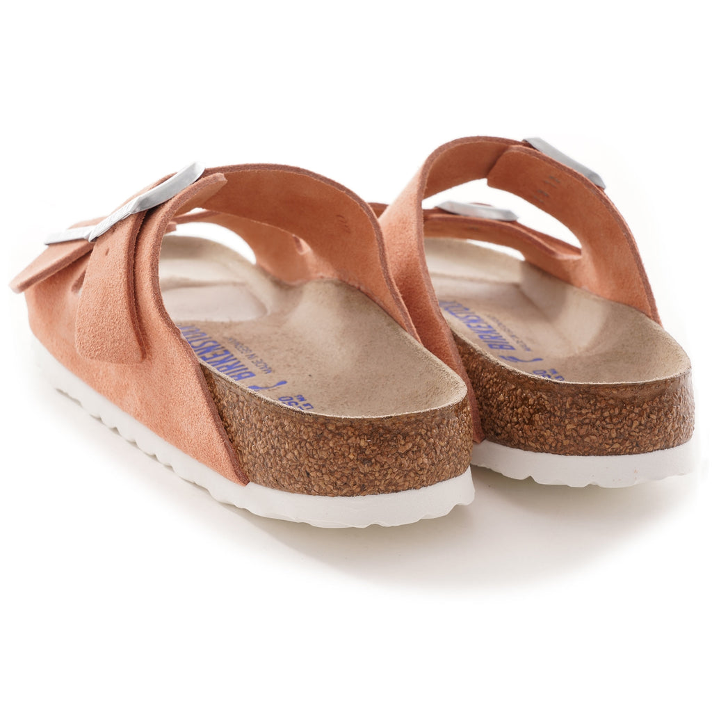 Arizona Soft Footbed Nubuck Leather - Coral