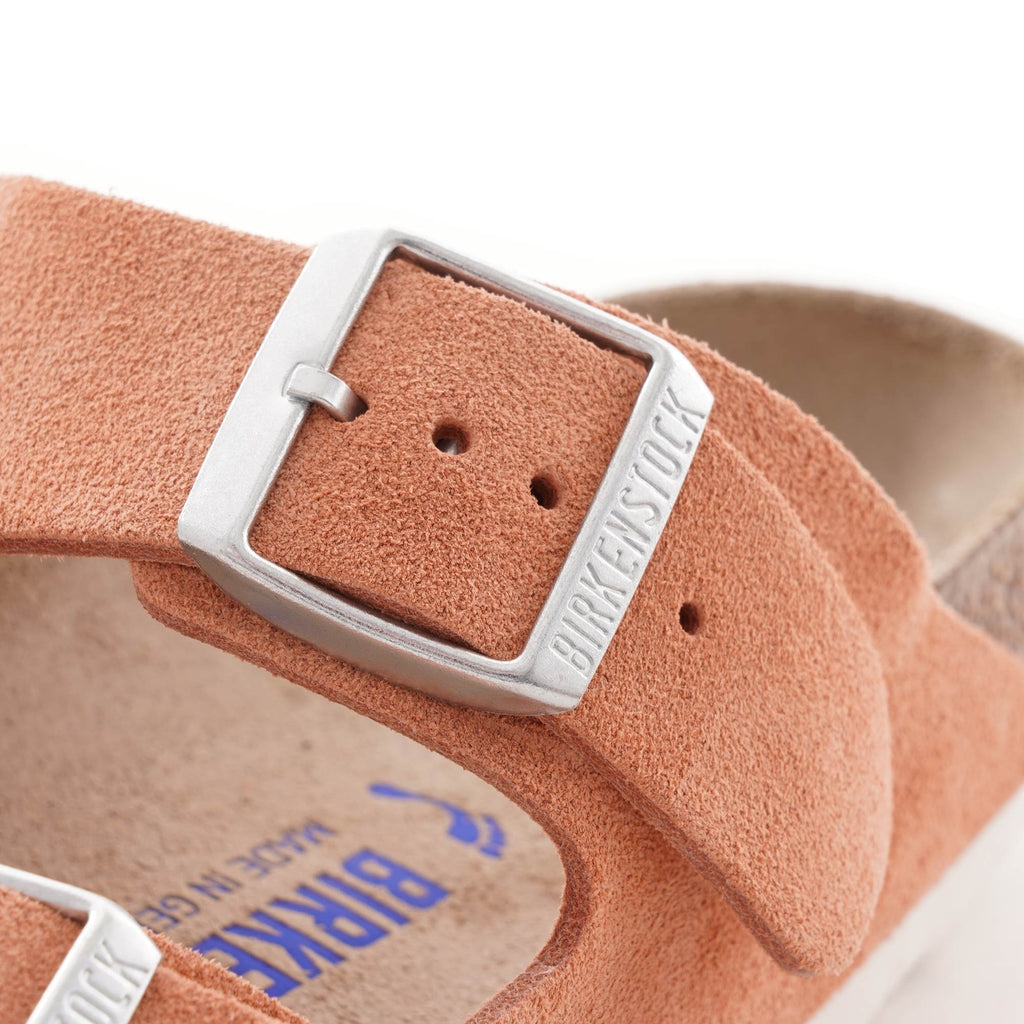 Arizona Soft Footbed Nubuck Leather - Coral