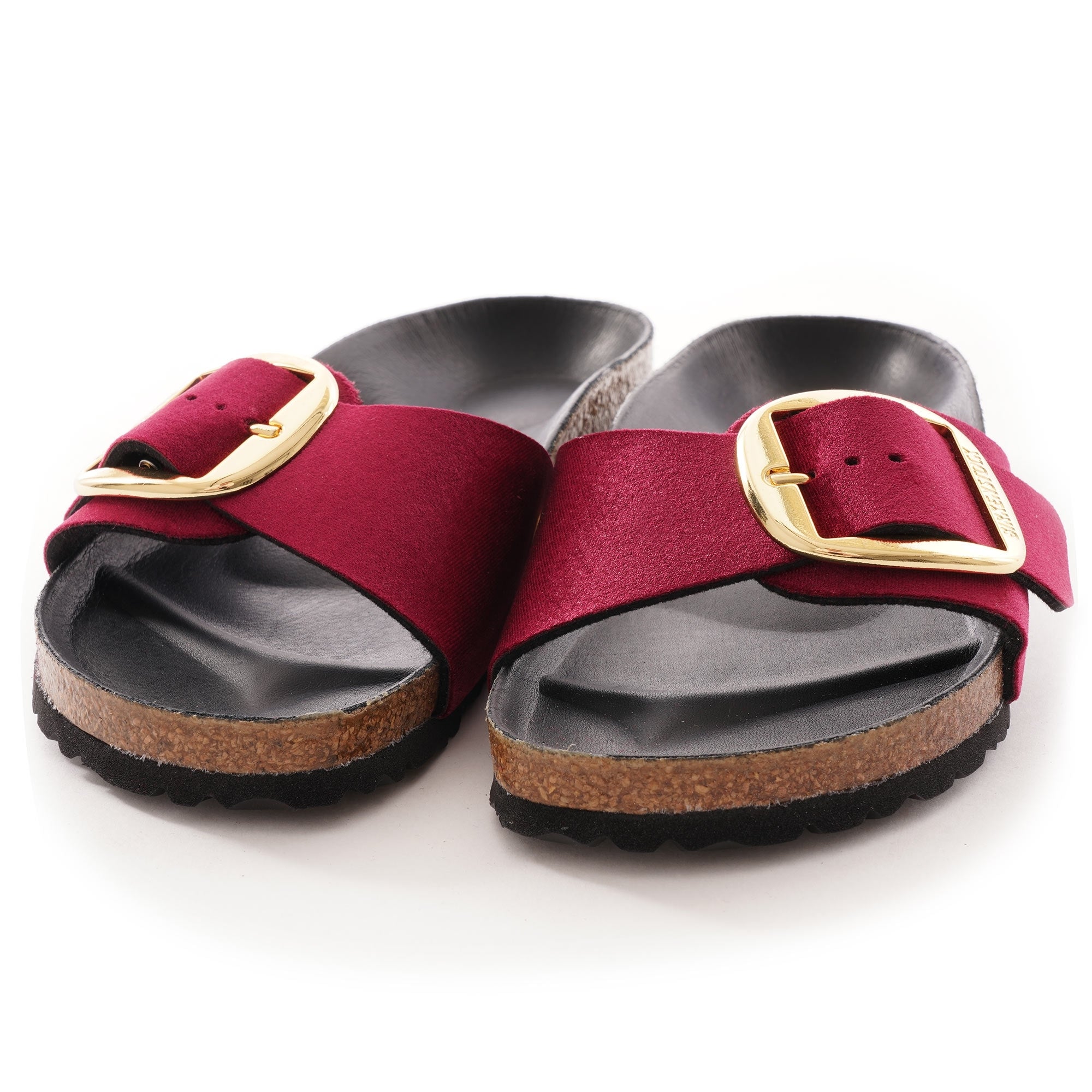 Madrid Big Buckle Rivet Logo - Maroon