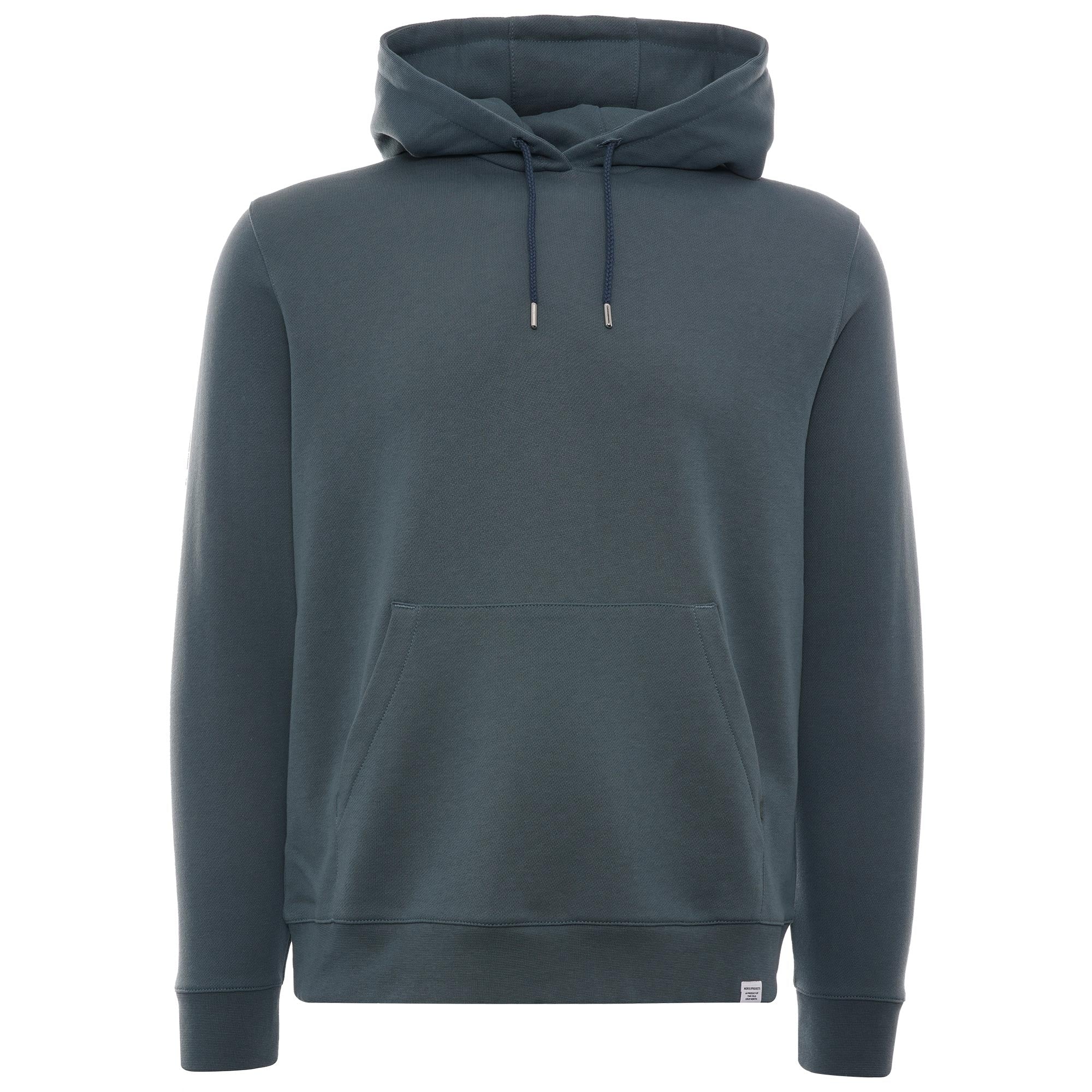 Vagn Classic Hooded Sweatshirt - Mineral Blue