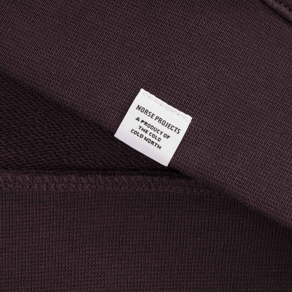 Vagn Classic Hooded Sweatshirt - Eggplant