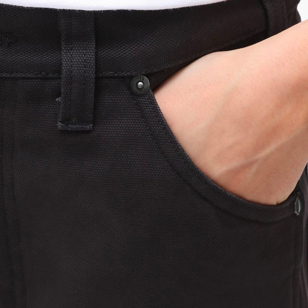 Duck Canvas Carpenter Pant - Black