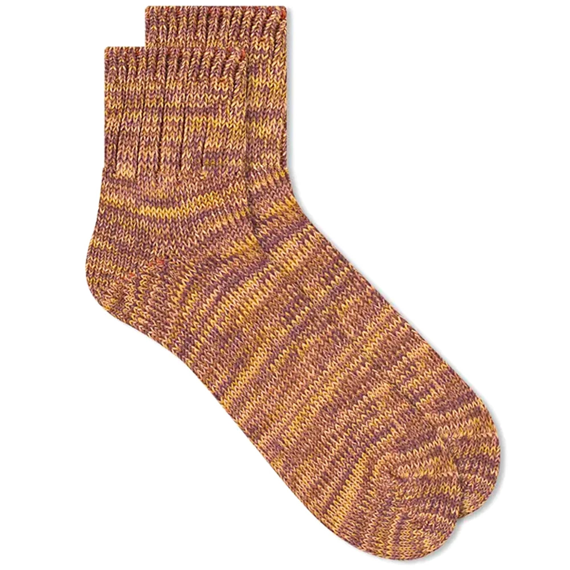 5 Colour Mix Crew - Brown