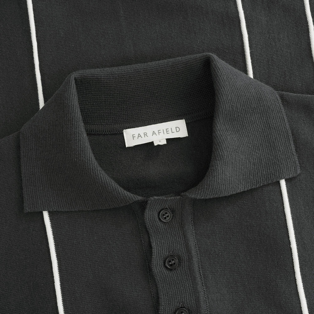 Alfaro Long Sleeve Polo - Beluga