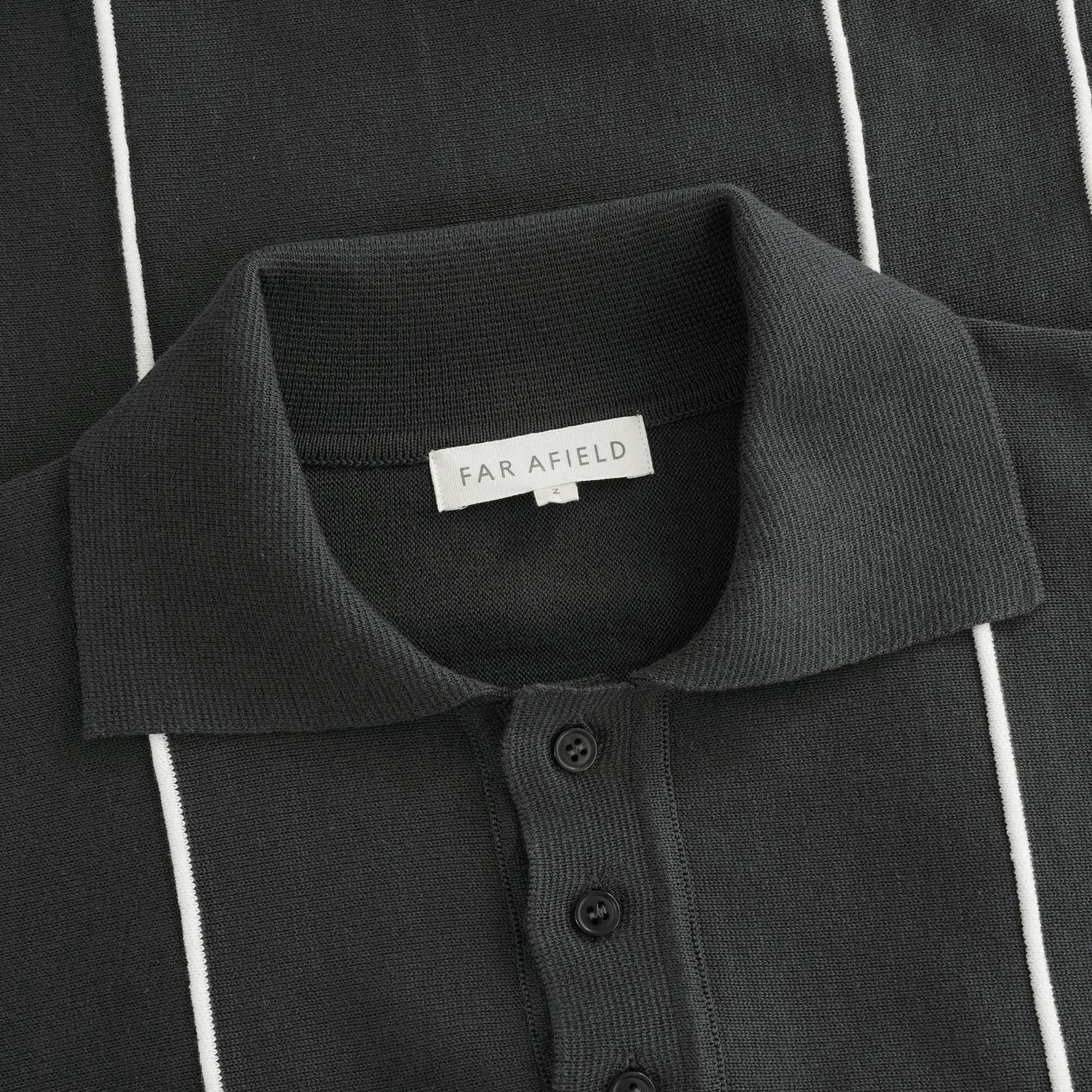 Alfaro Long Sleeve Polo - Beluga