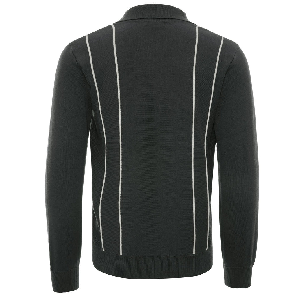 Alfaro Long Sleeve Polo - Beluga