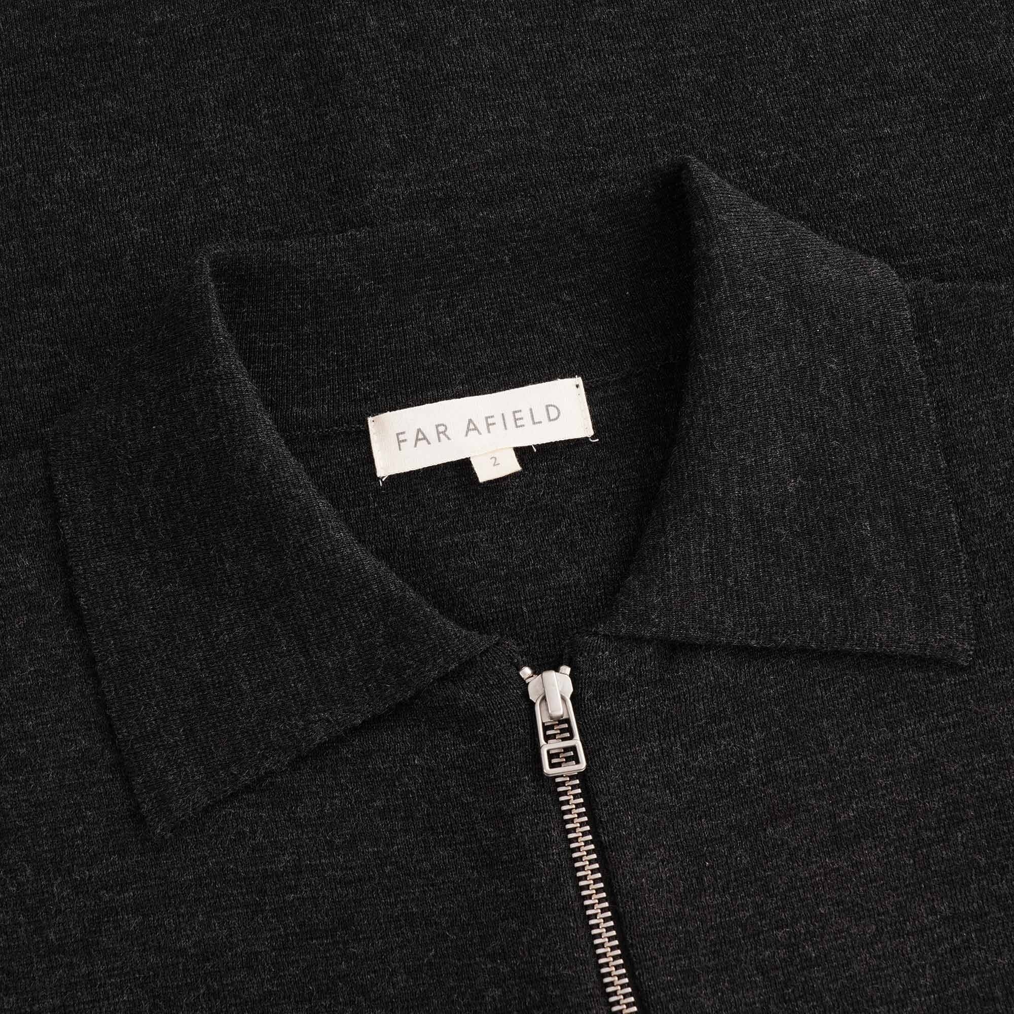 Alexsey Zipper Cardigan - Beluga