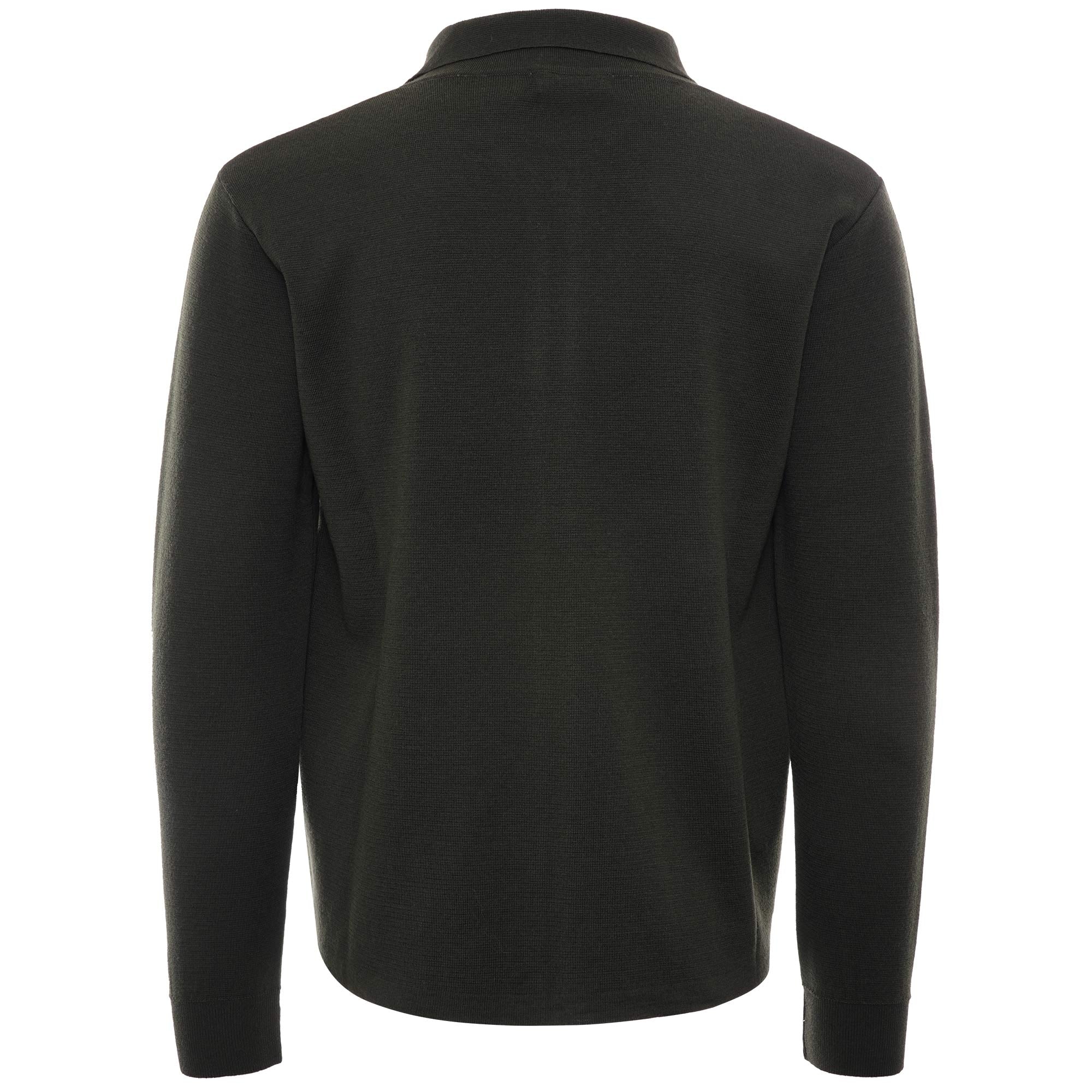 Alexsey Zipper Cardigan - Dark Olive