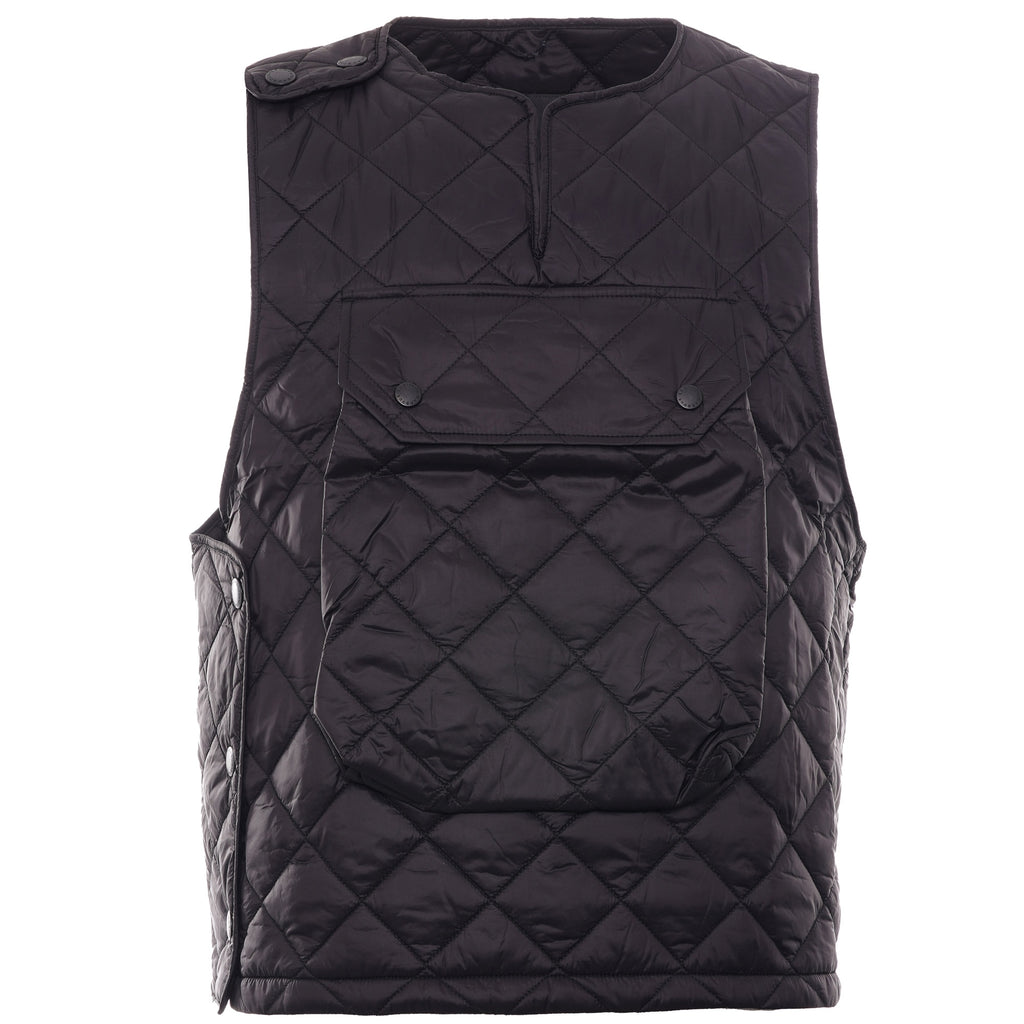 x Engineered Garments Pop Quilted Vest - Black