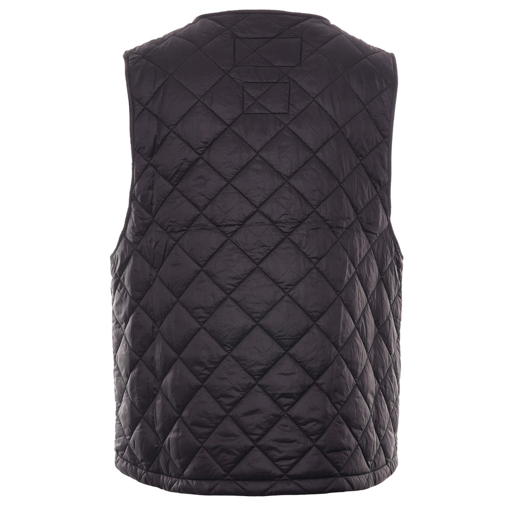 x Engineered Garments Pop Quilted Vest - Black