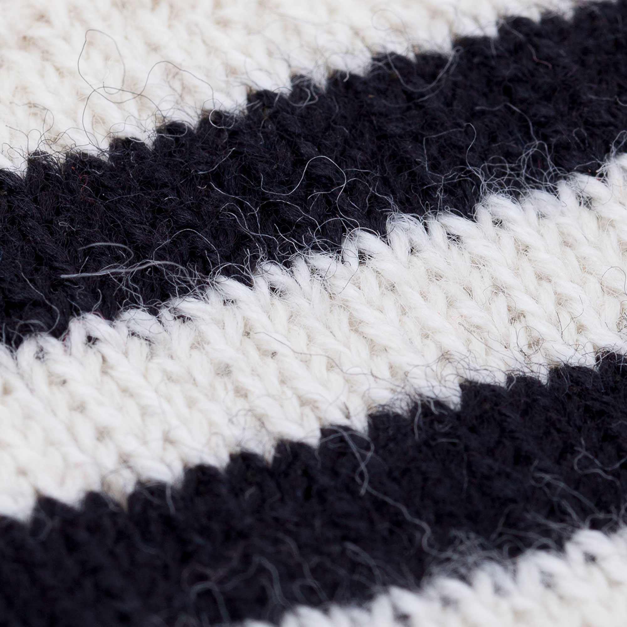 Retro Sport Socks Striped - Natural/Black