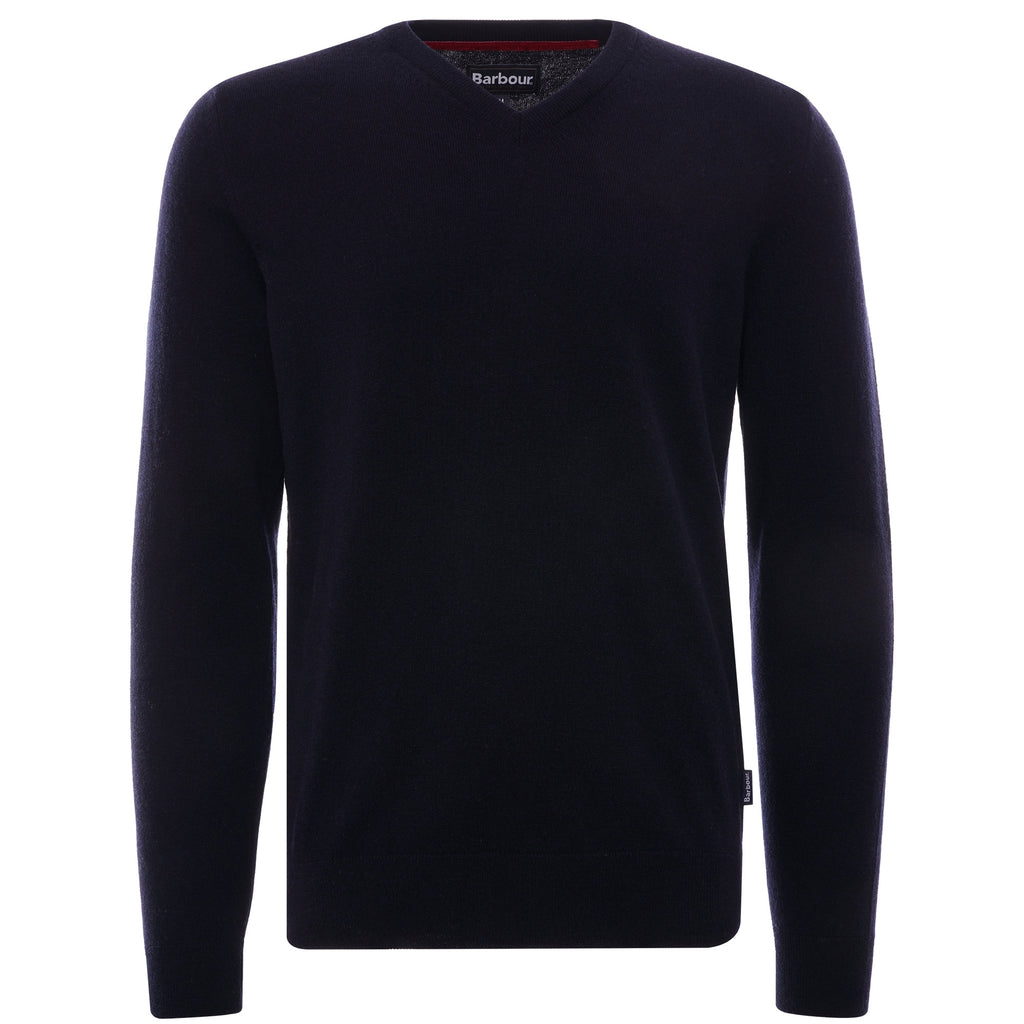 Harrow V Neck Sweater - Navy