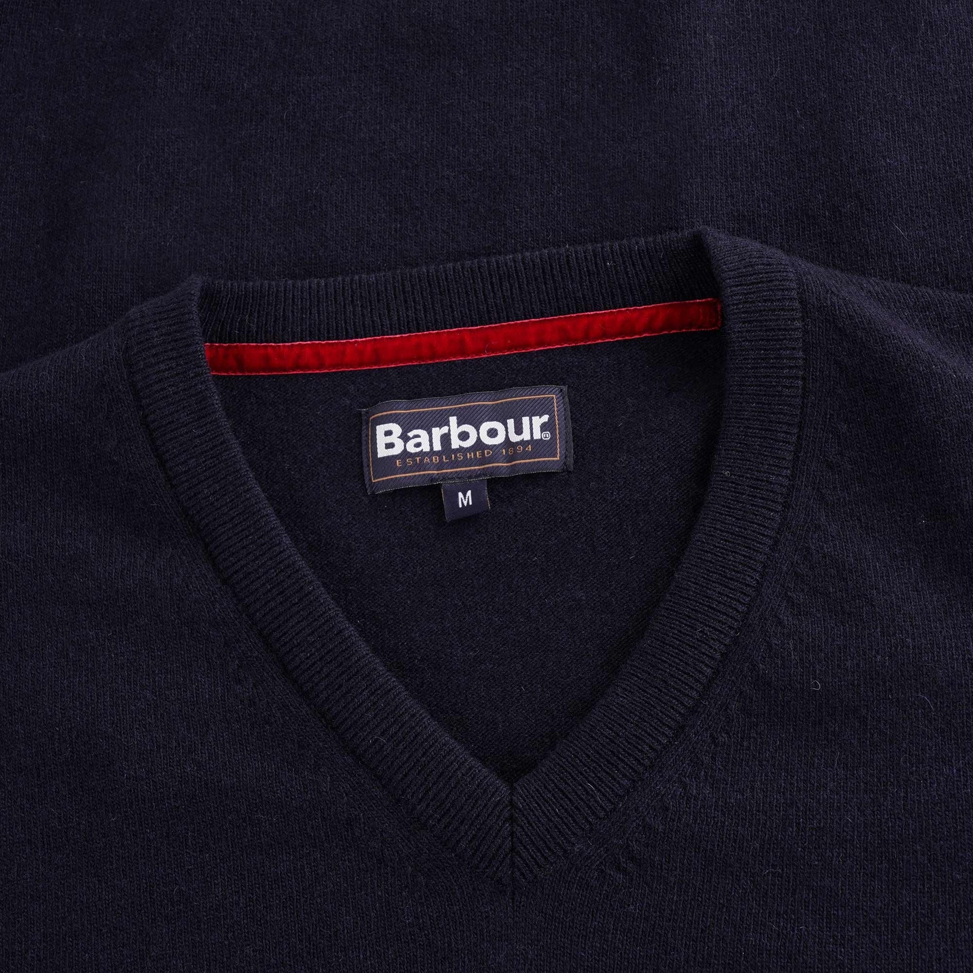 Harrow V Neck Sweater - Navy