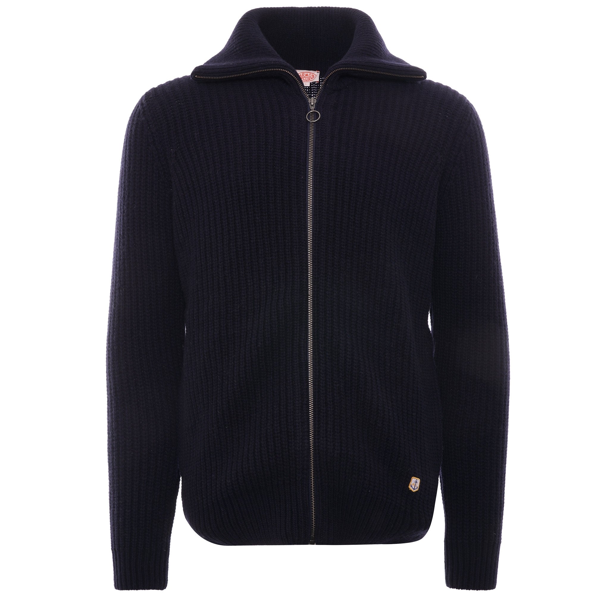 Ribbed Cardigan - Navy