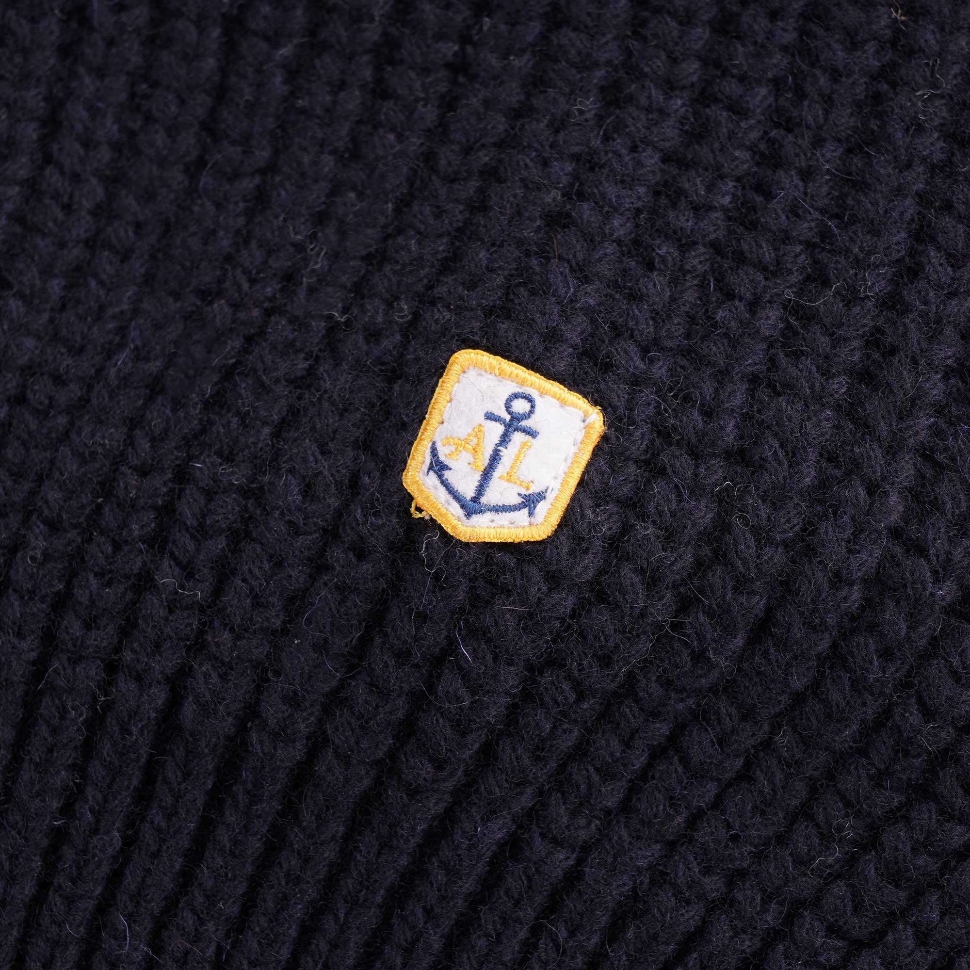 Ribbed Cardigan - Navy