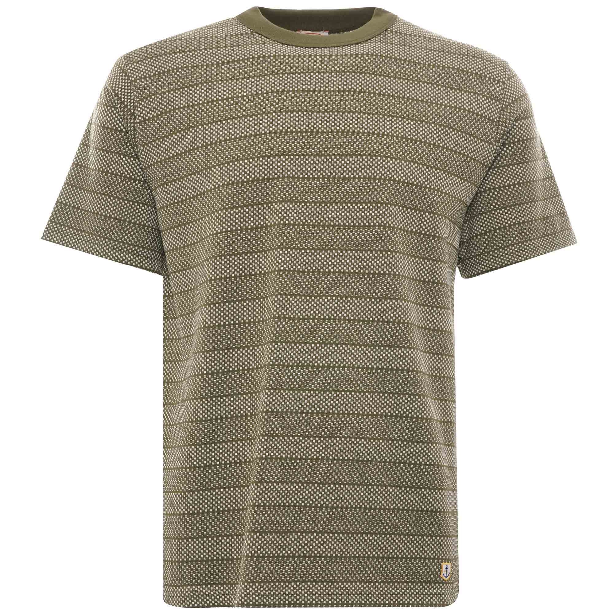 Jacquard T-Shirt - Khaki/Nature