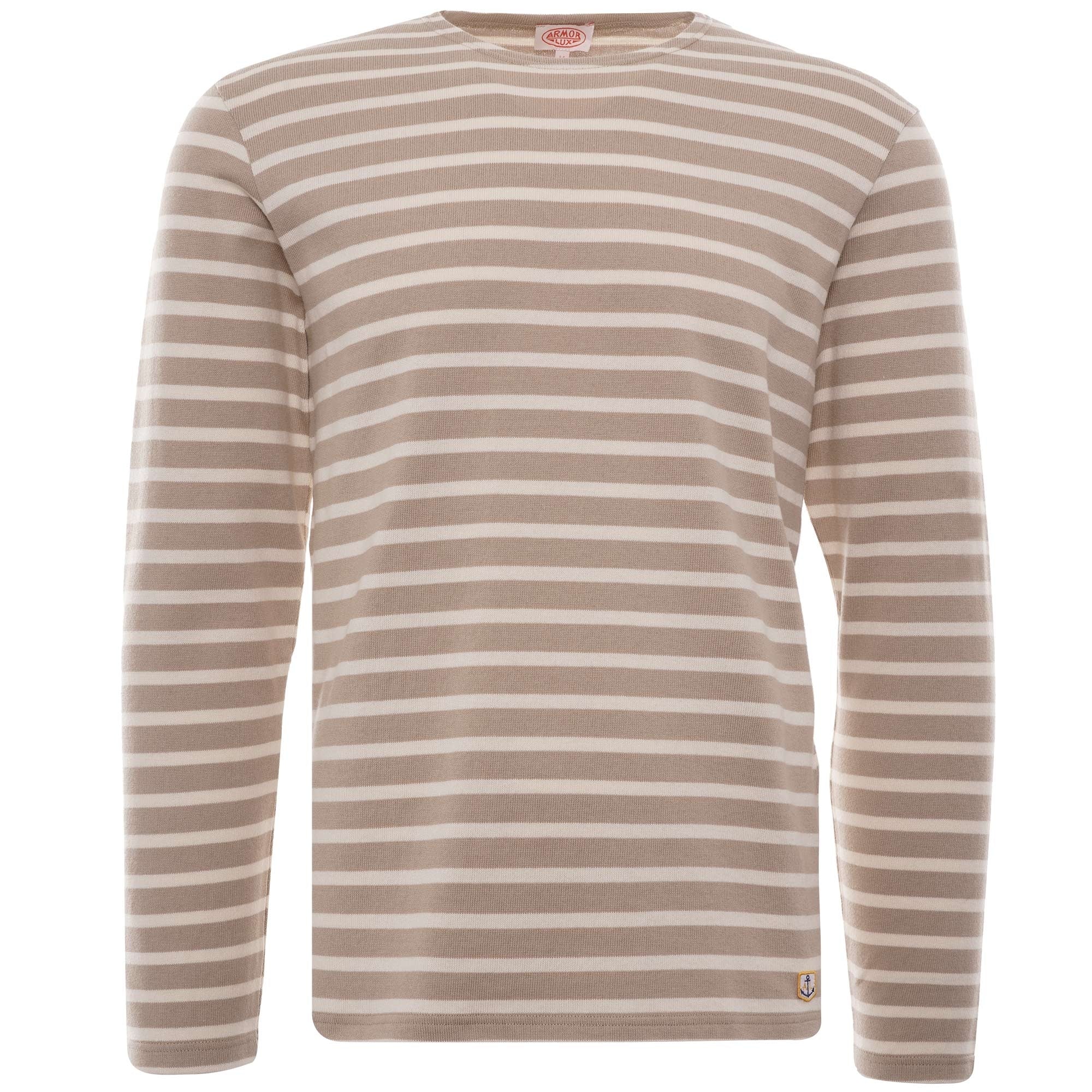 Breton Striped Shirt - Beige/Nature