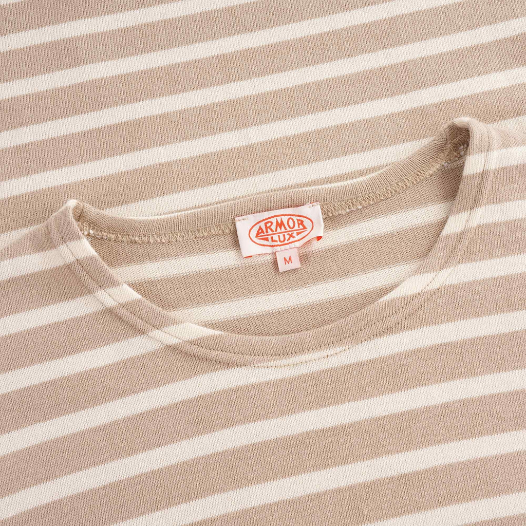 Breton Striped Shirt - Beige/Nature