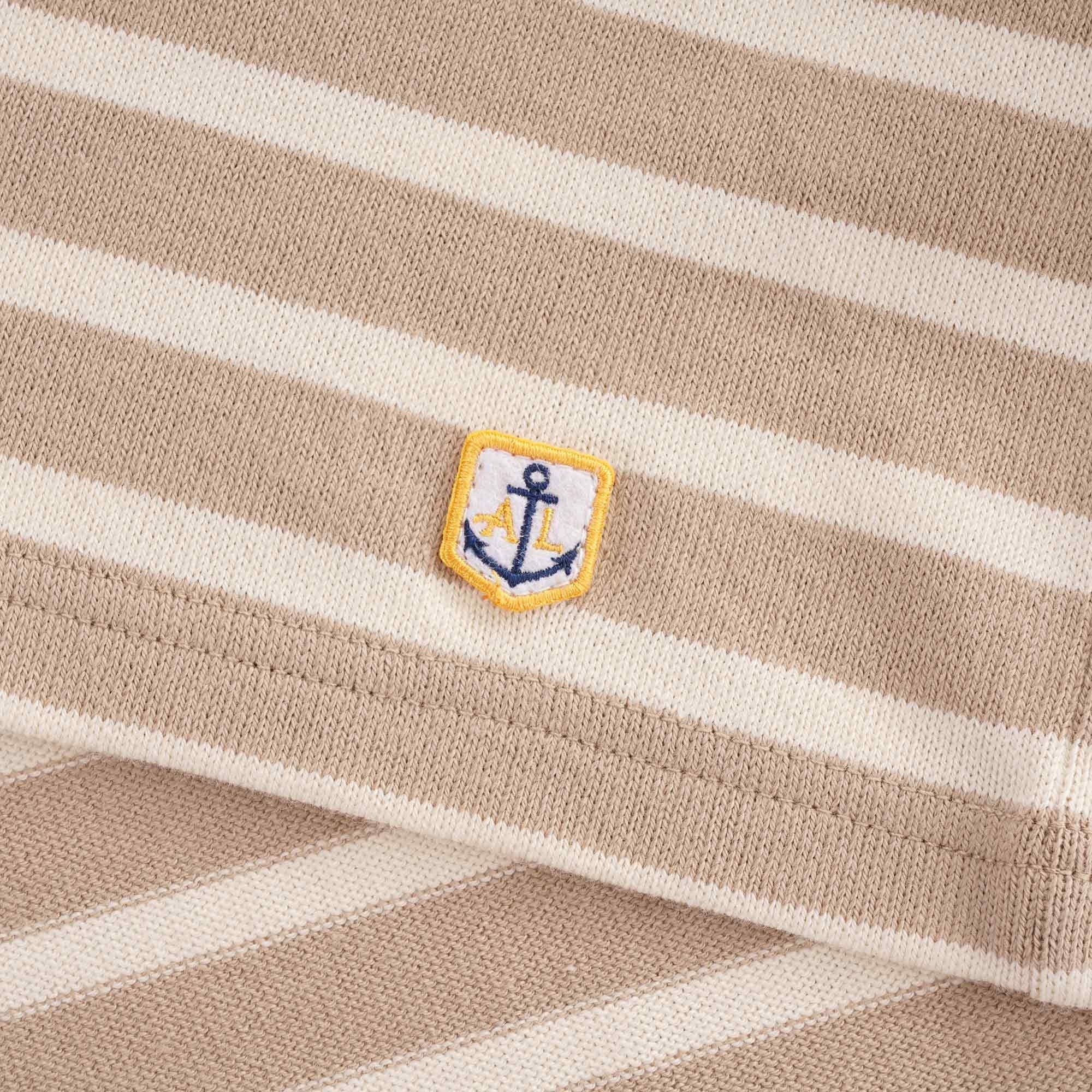Breton Striped Shirt - Beige/Nature
