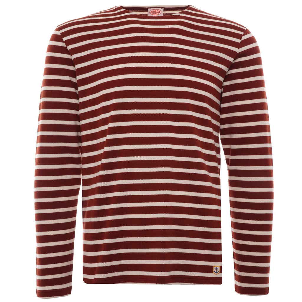 Breton Striped Shirt - Sequoia/Nature