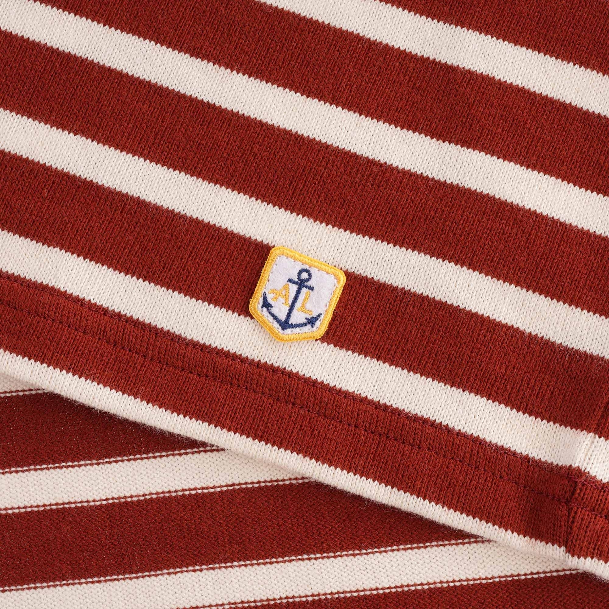 Breton Striped Shirt - Sequoia/Nature