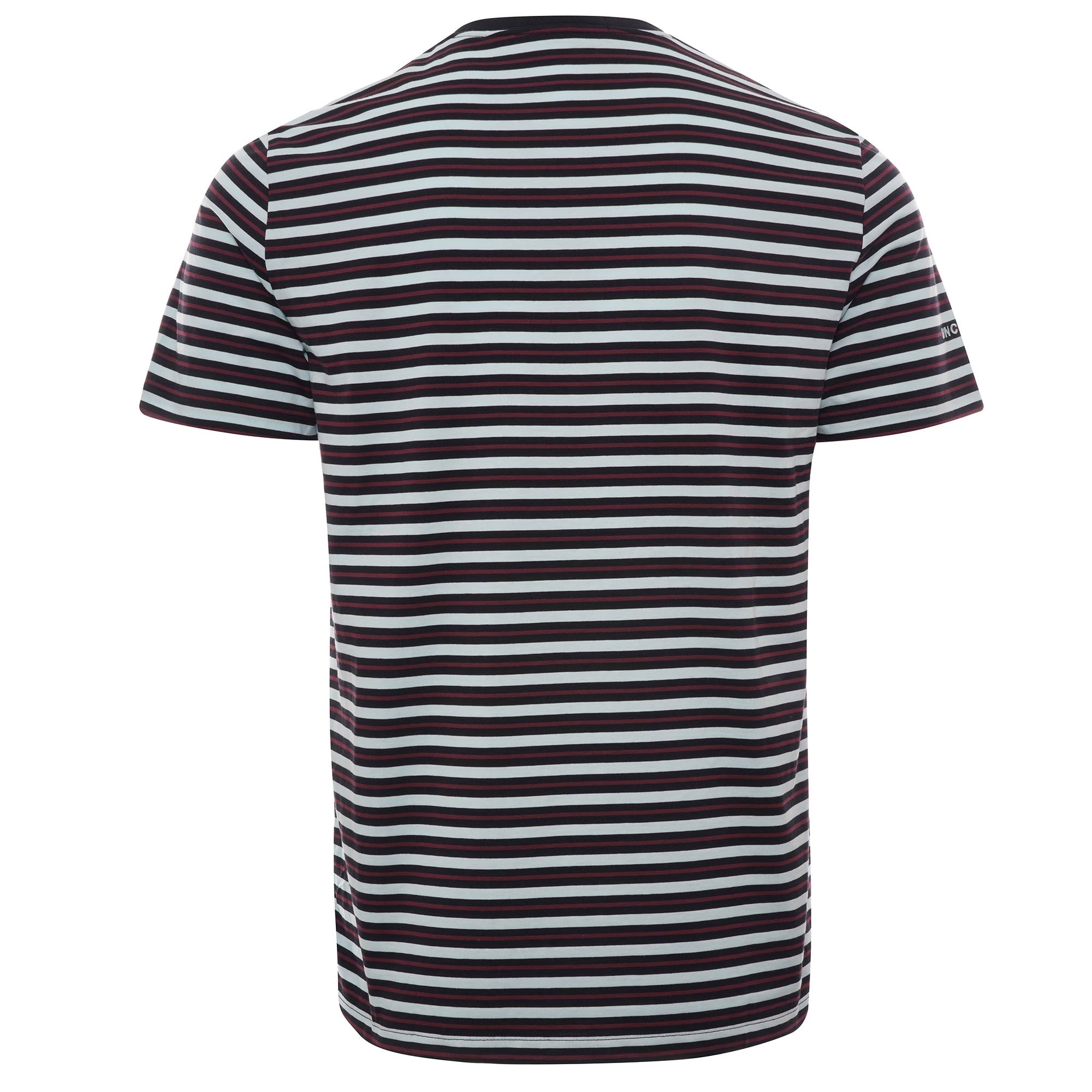 Fine Stripe T-Shirt - Brighton Blue