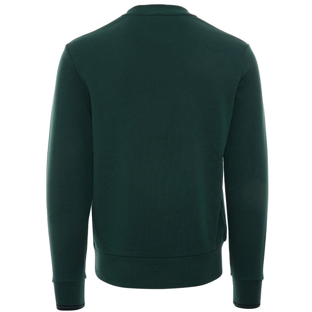 Crew Neck Sweatshirt - Ivy/Black