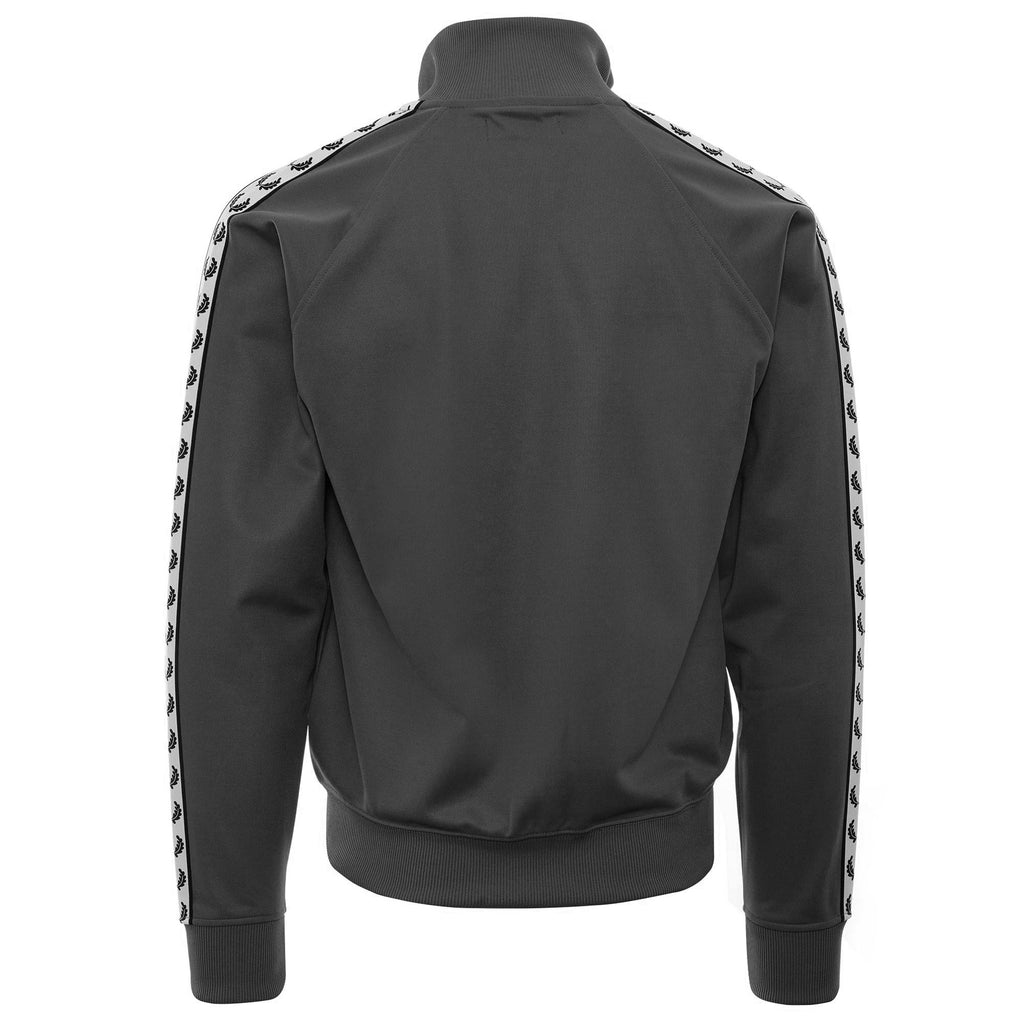 Taped Track Jacket - Gunmetal