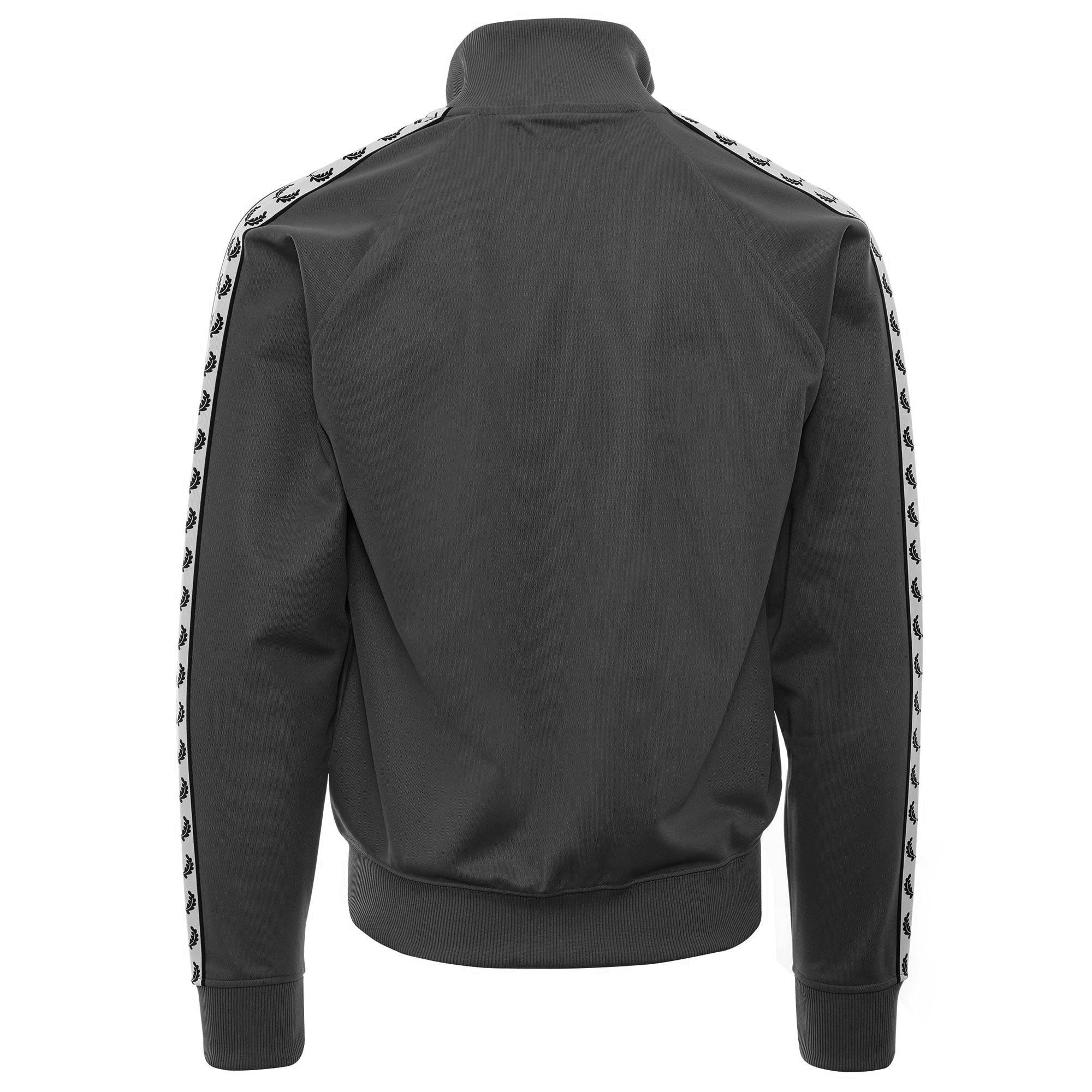 Taped Track Jacket - Gunmetal