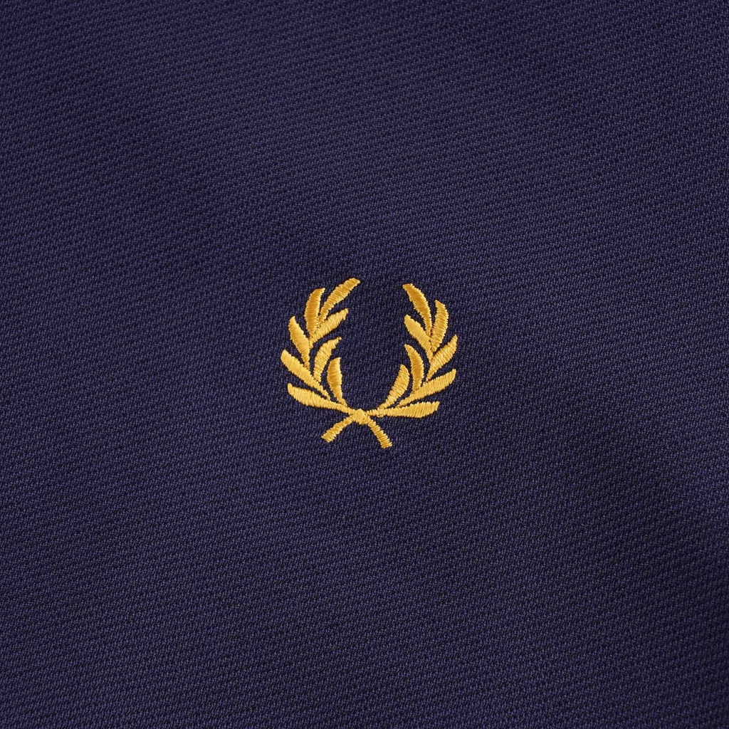Striped Tape Track Jacket - Dark Carbon